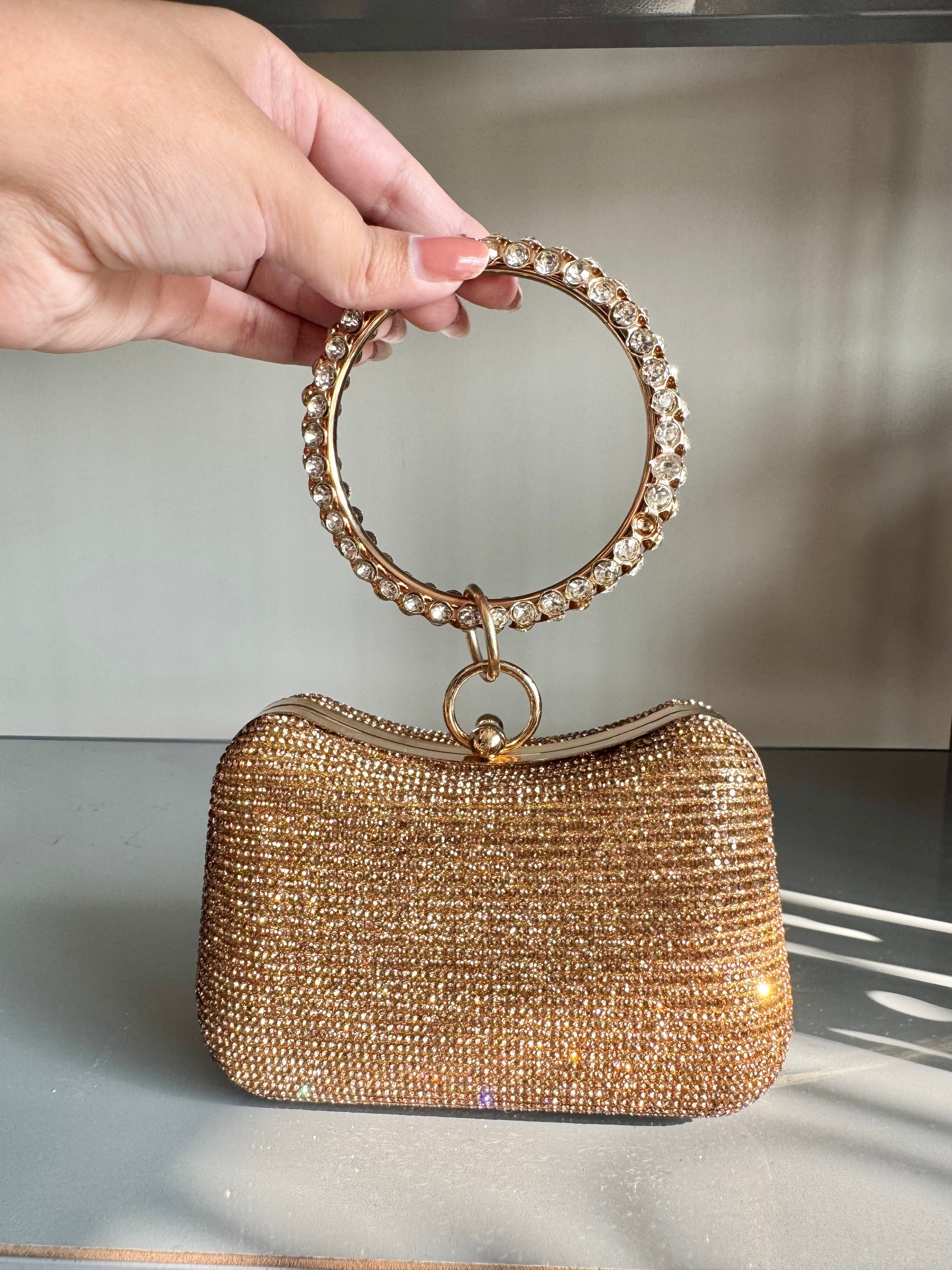 Signature Clutch - Gold