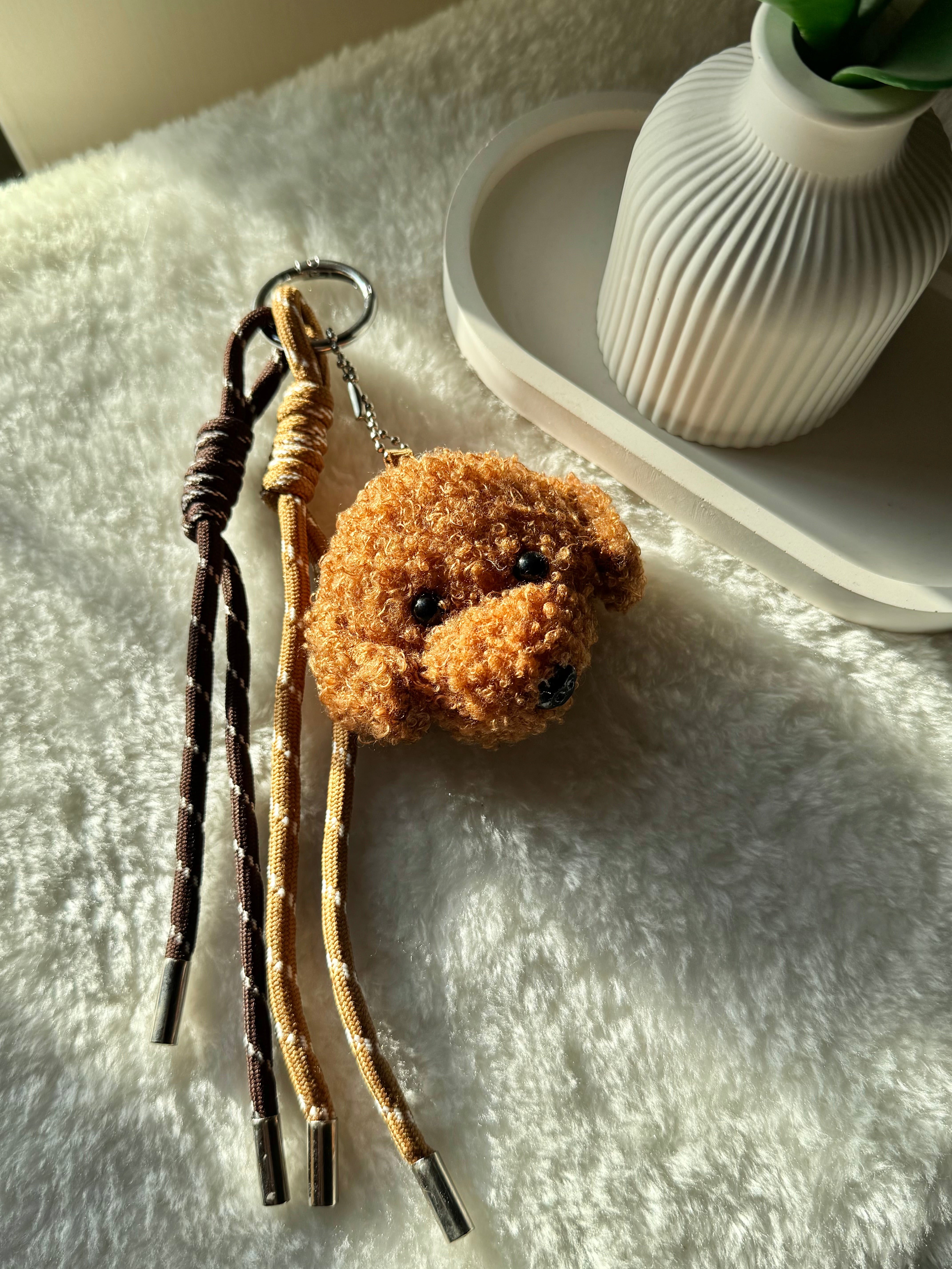 Cute Puppy Bag Charm