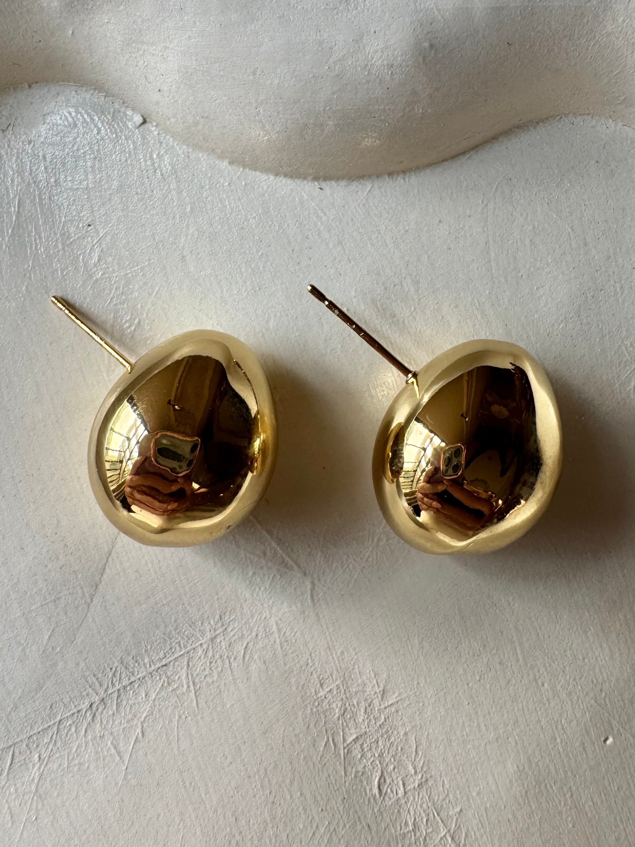 Aura Studs - 18K Gold Plated