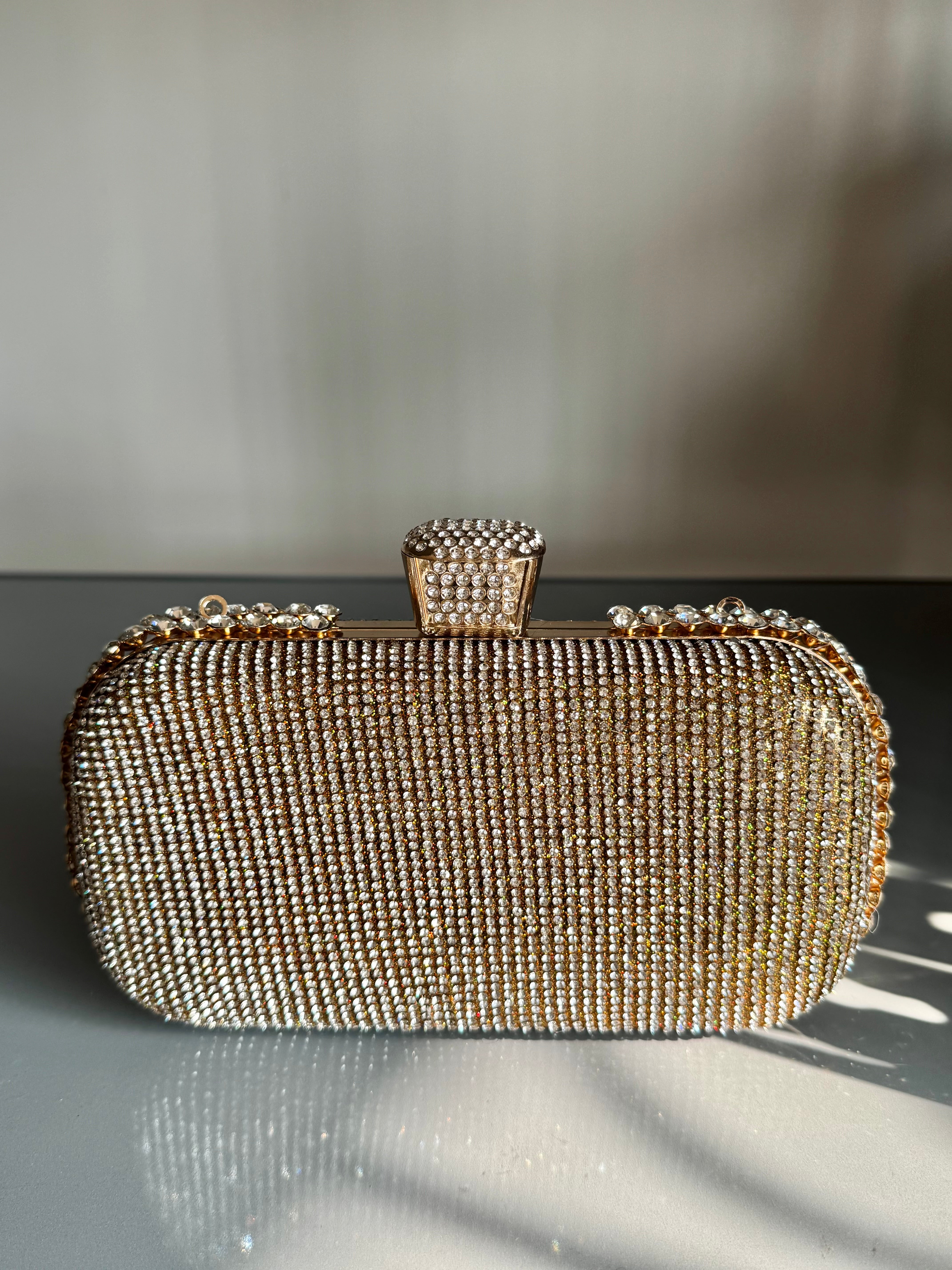 Diva Mode Clutch - Rose Gold