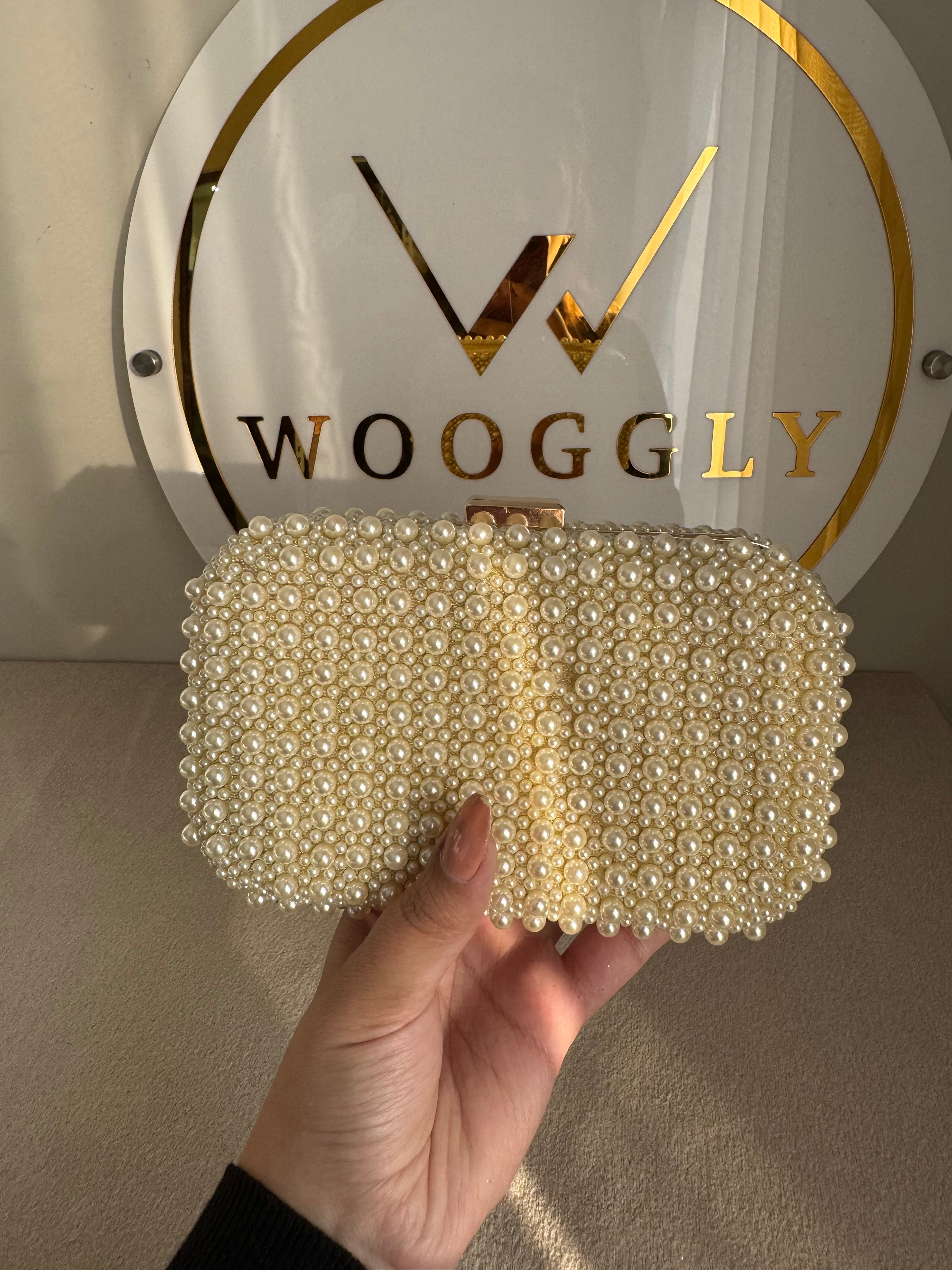 Stunning Pearl Clutch