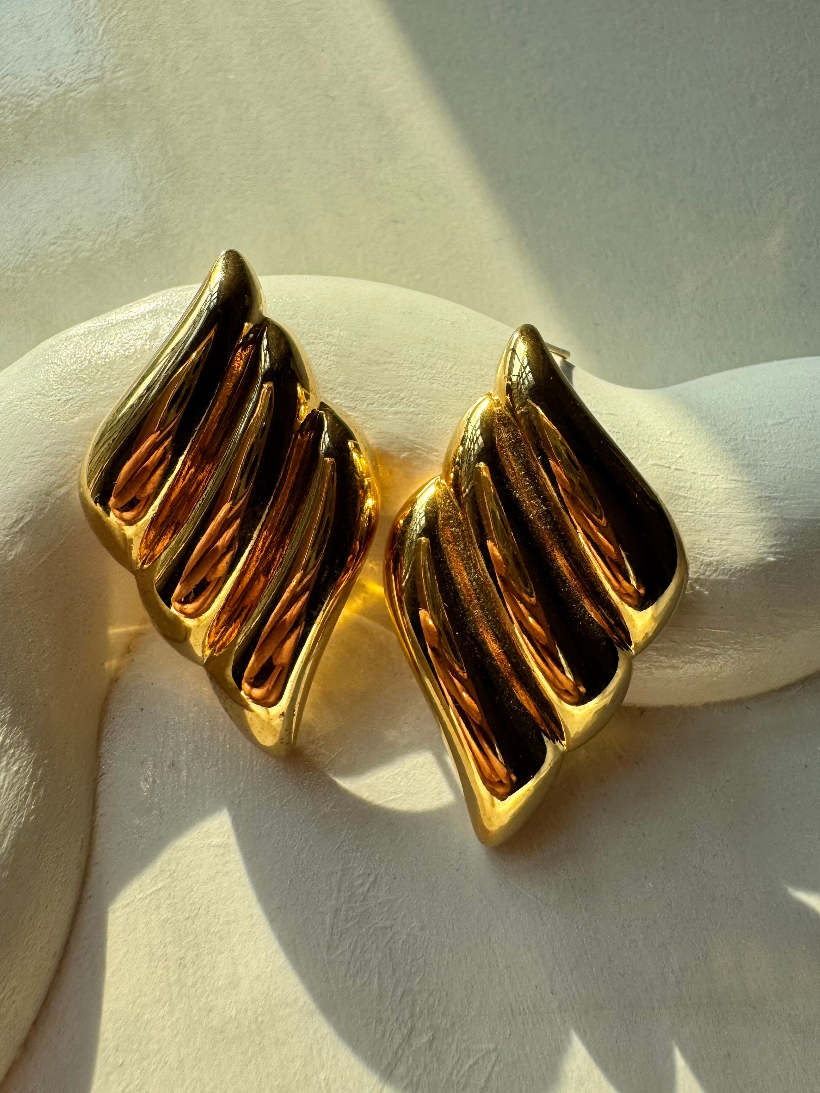 Elara Earrings - 18K Gold Plated