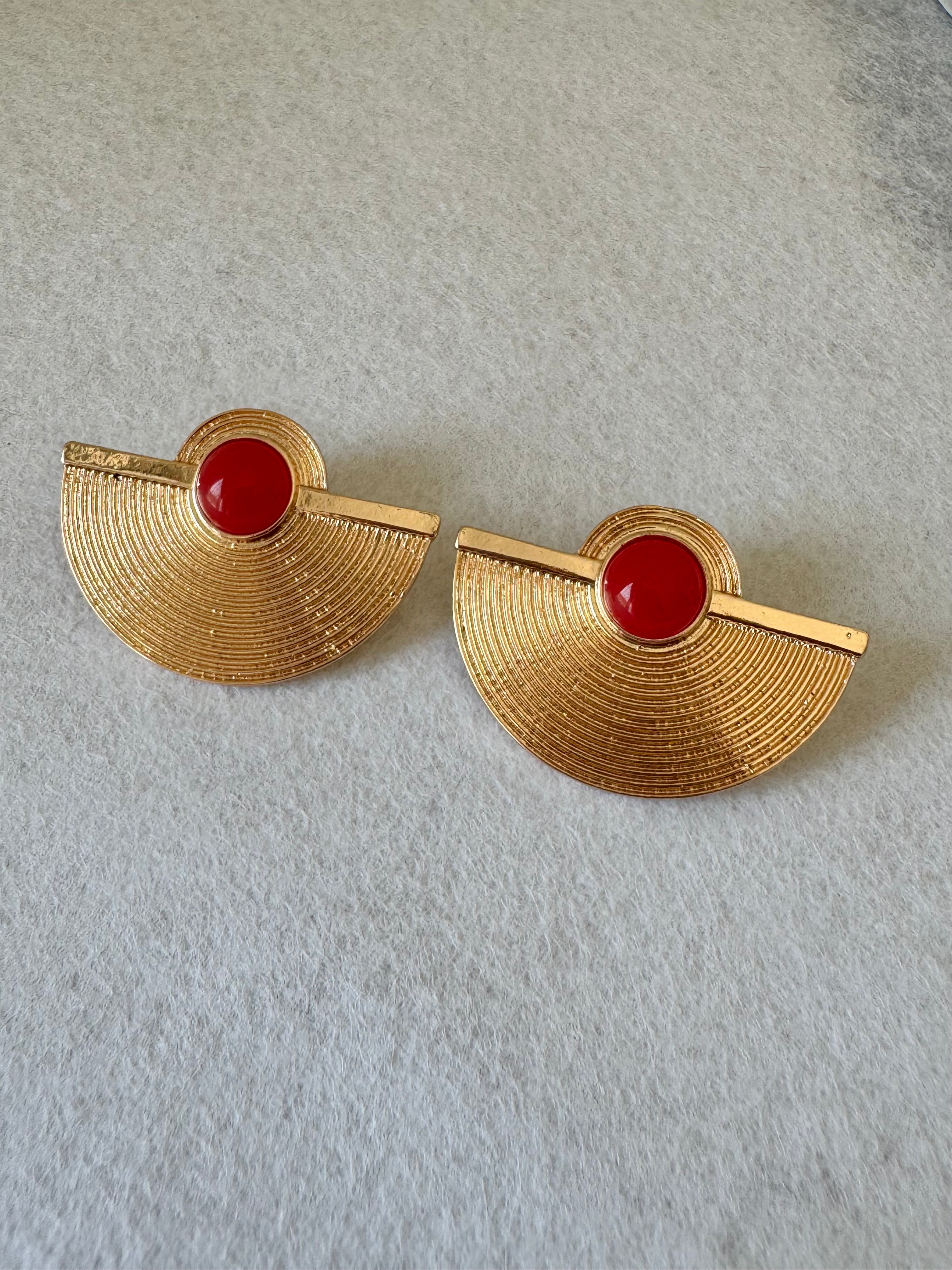 Jadore Earrings - Red