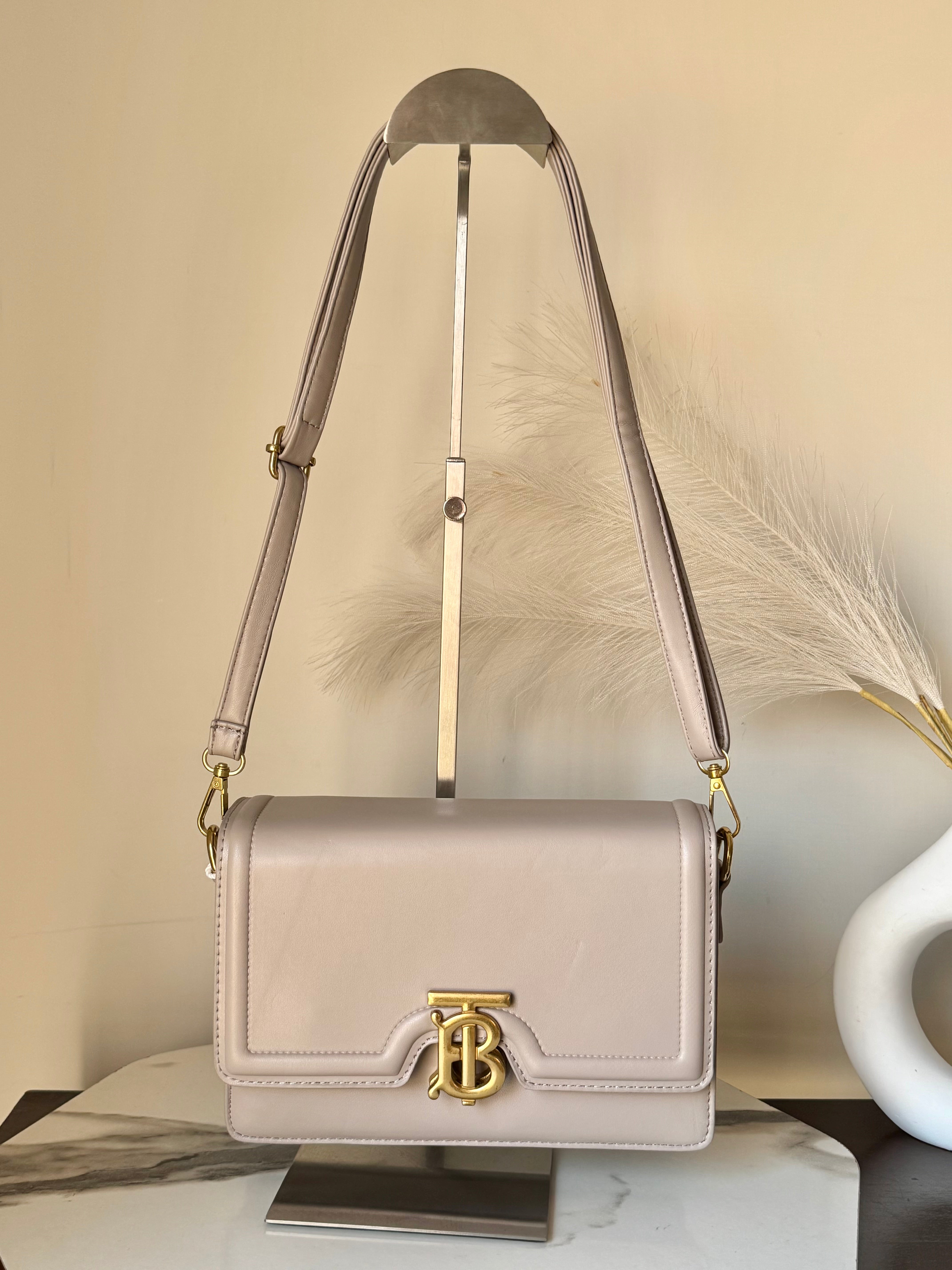 Lady Stella Bag with Long Strap (Grey)