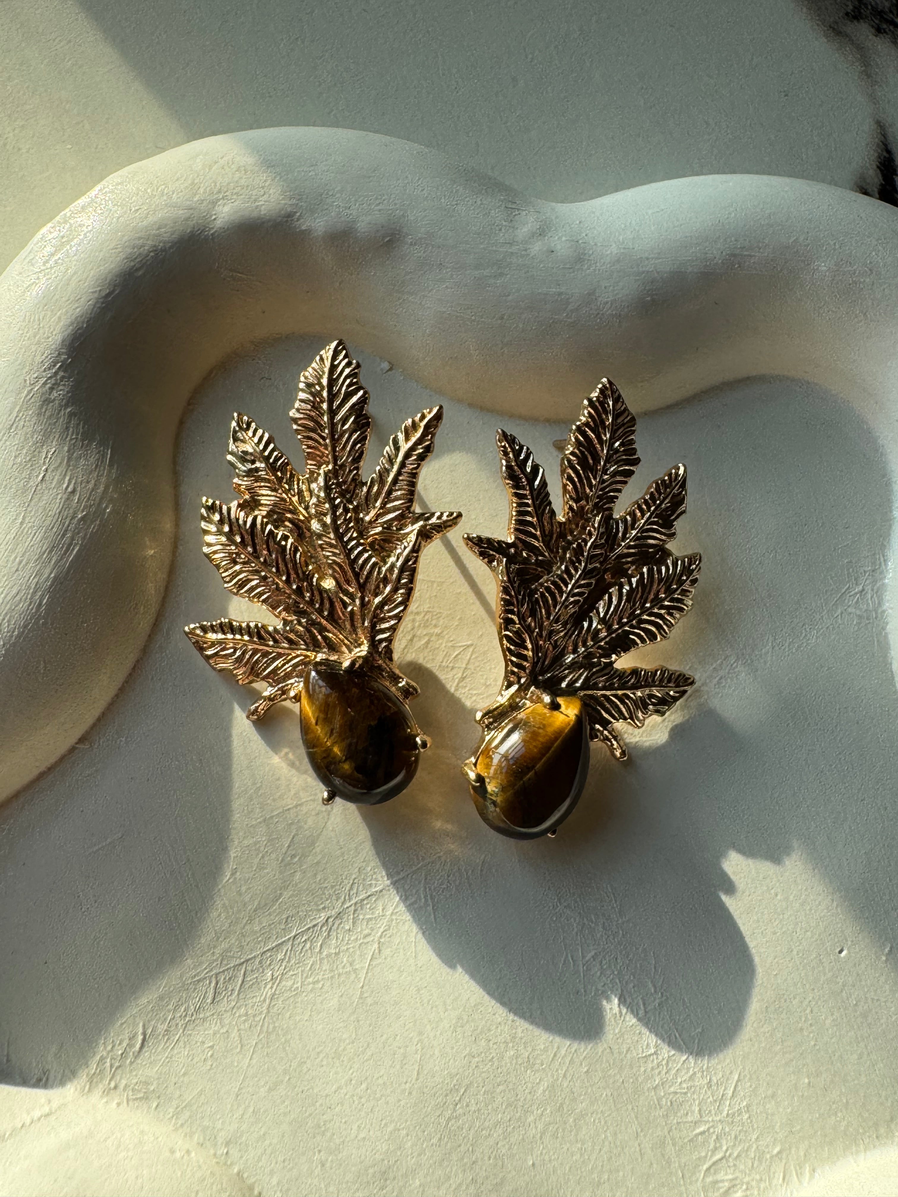 Golden Dusk Earrings