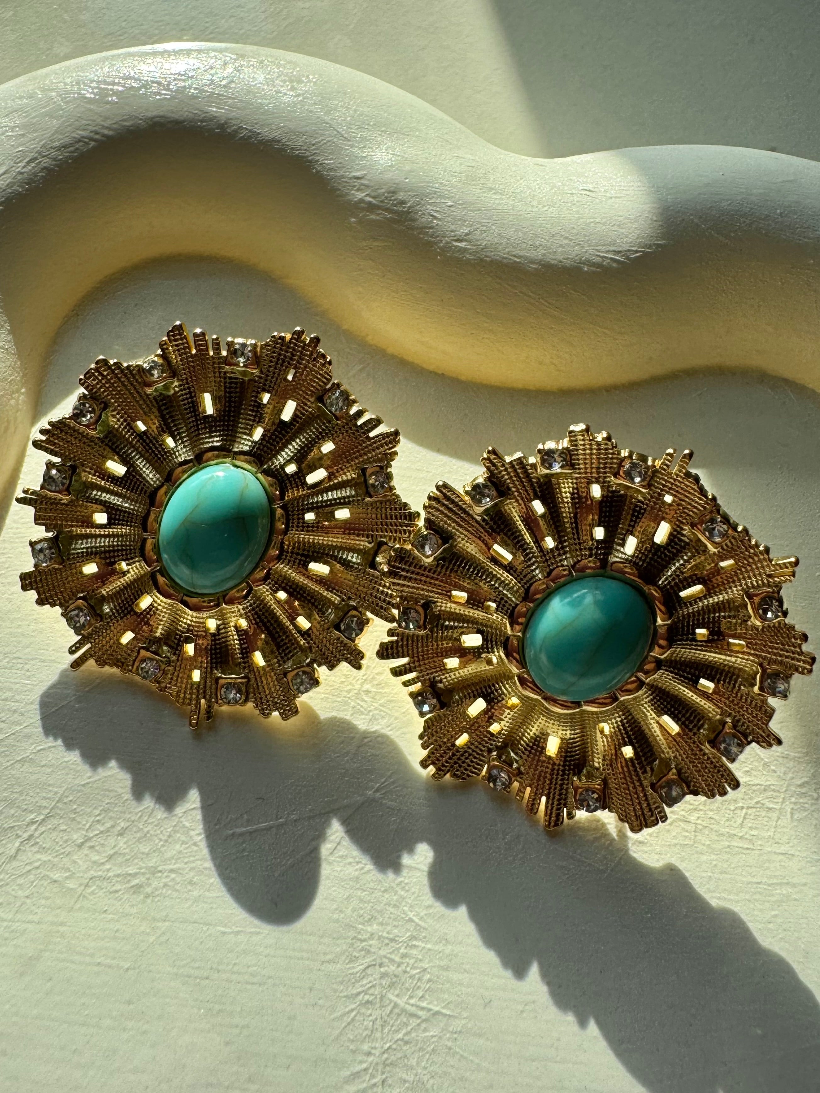 Sky Stone Drops Earrings
