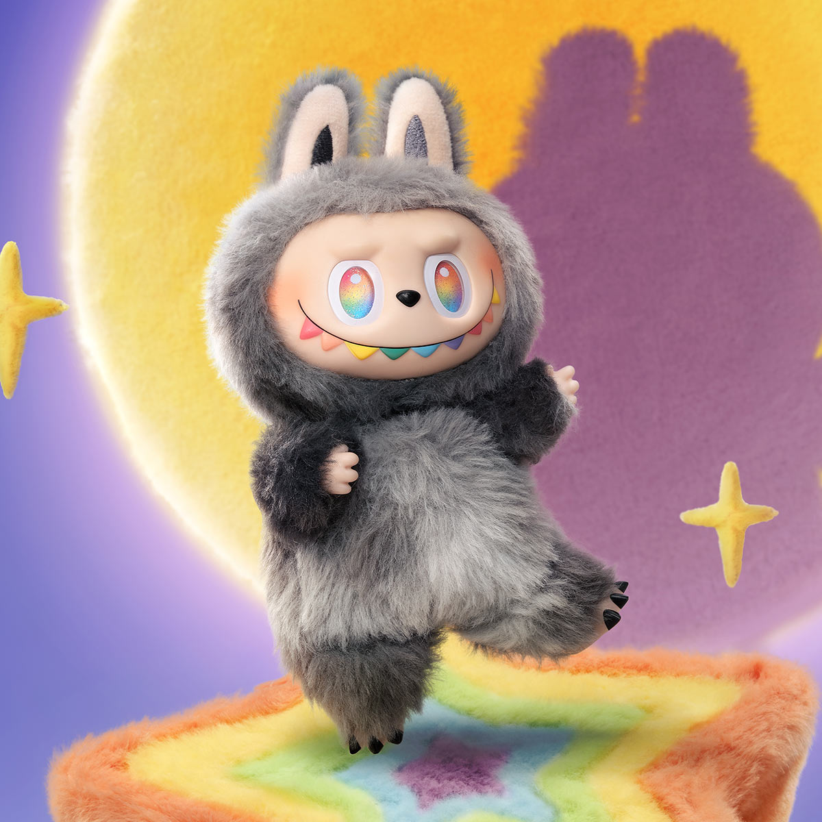 LABUBU - BIG INTO ENERGY (SECRET GREY COLOR)