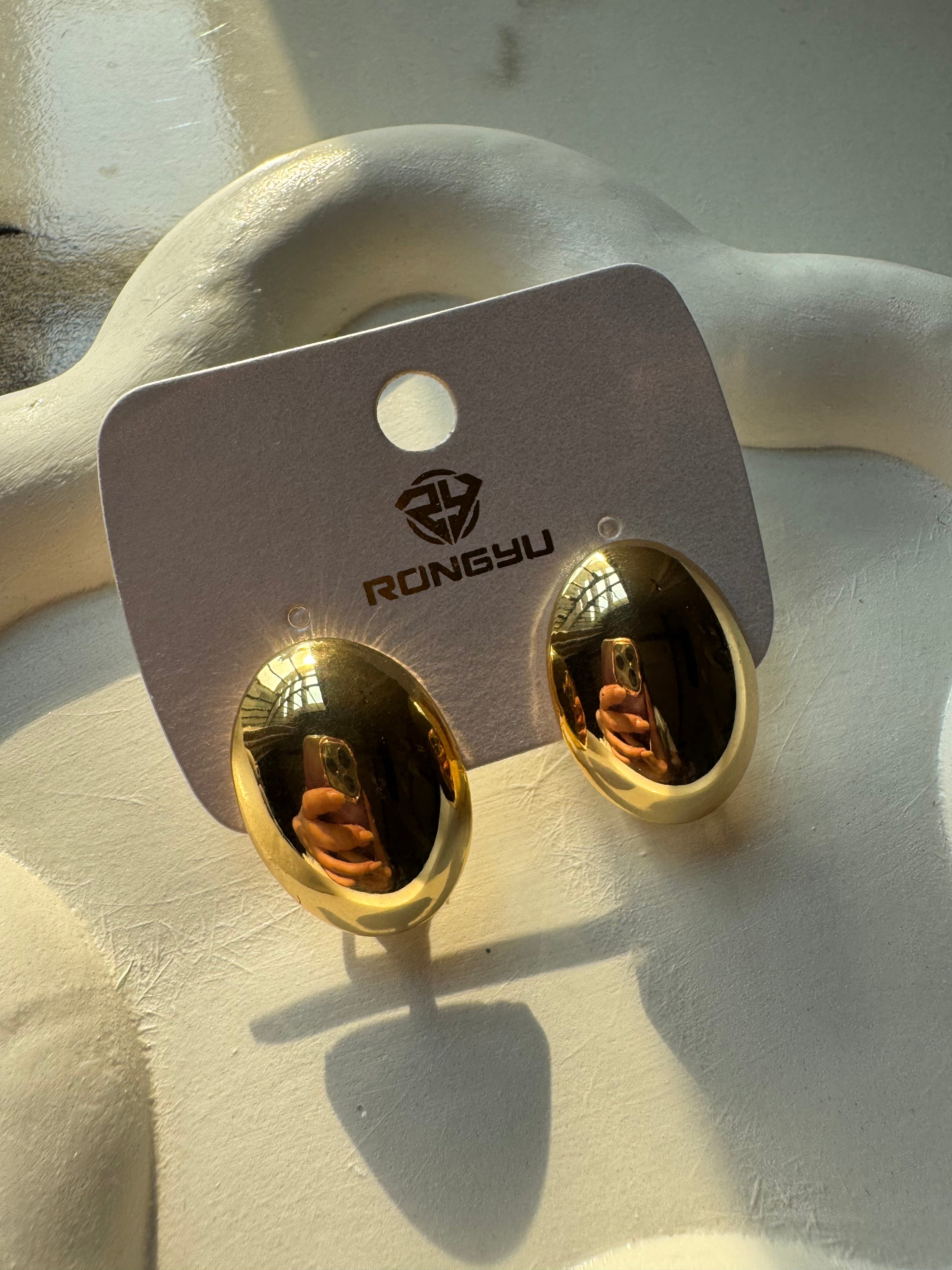 Minka Studs - 18K Gold Plated