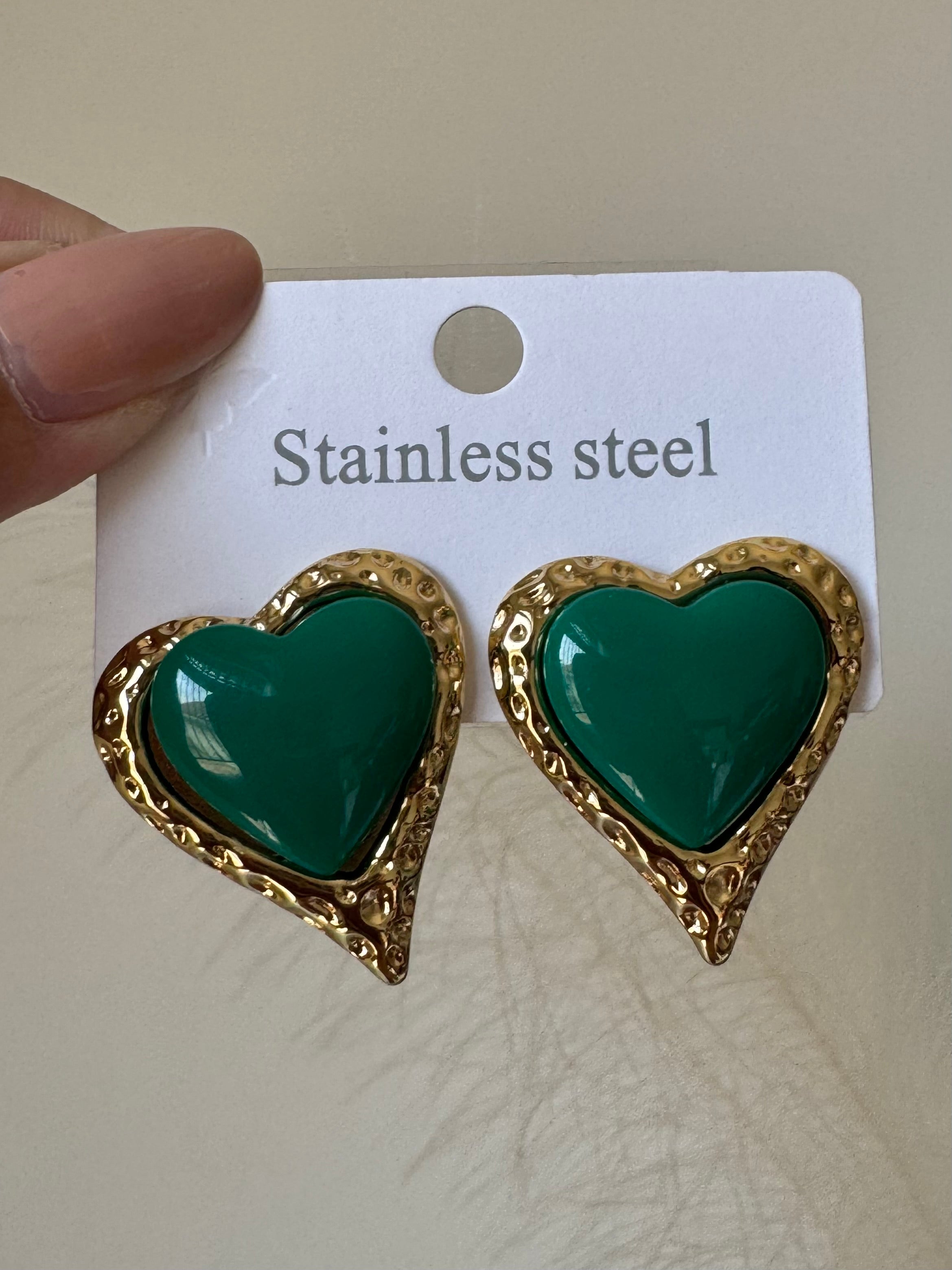 Evergreen Love Earrings - 18K Gold Plated