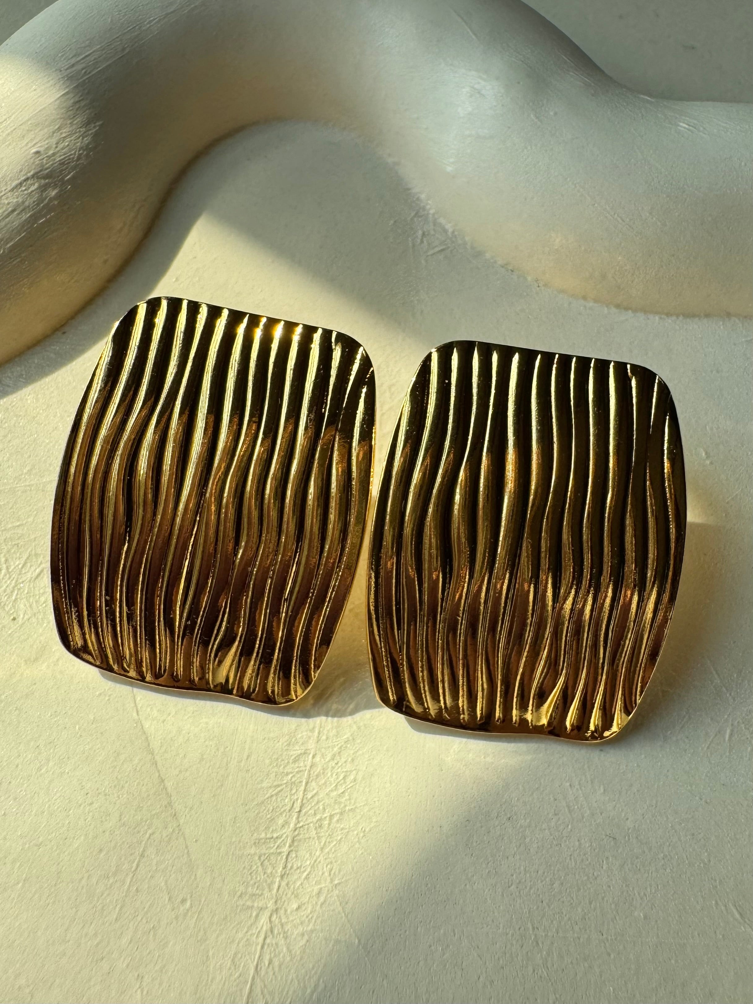Timeless Goldie Studs - 18K Gold Plated