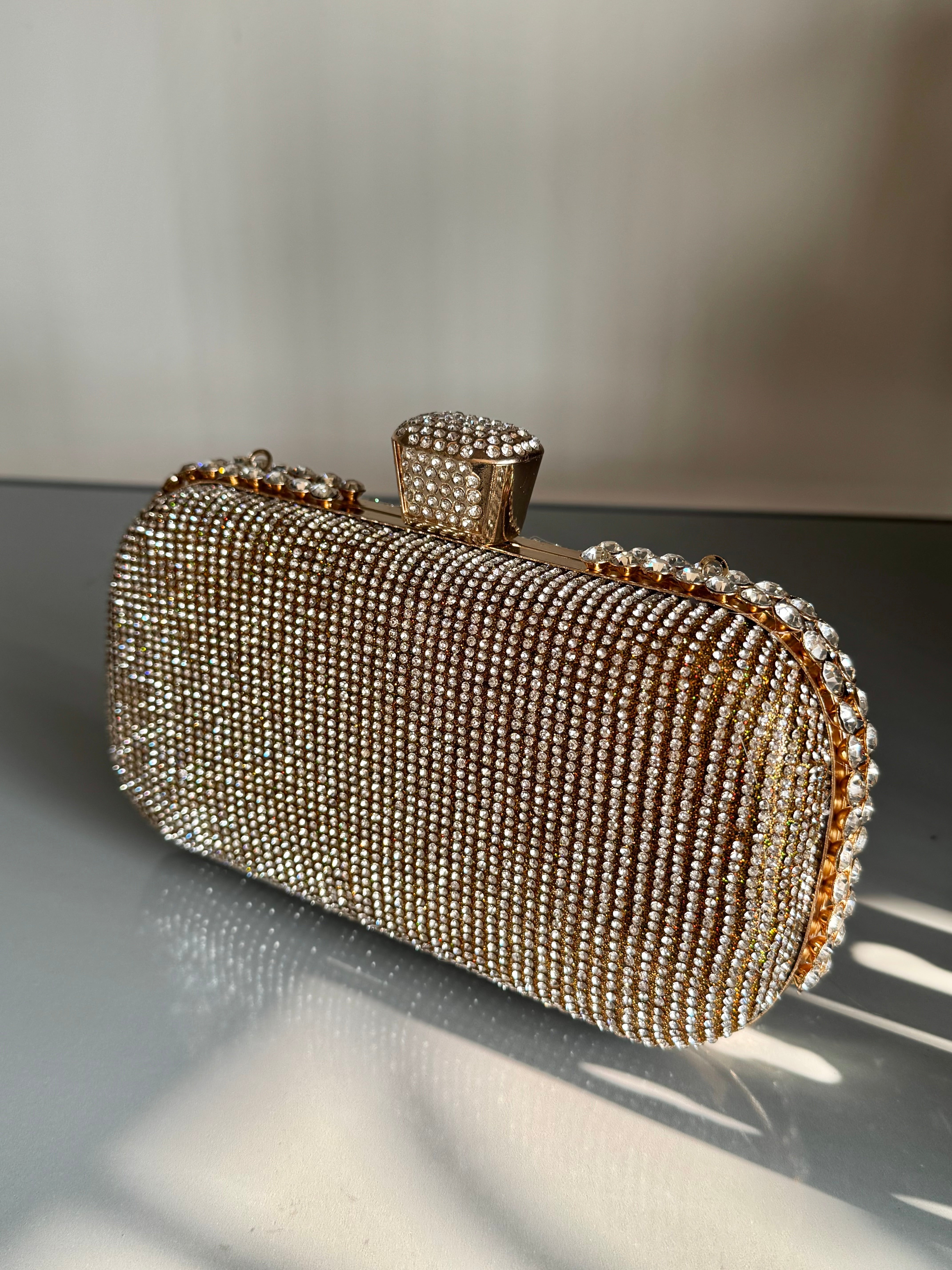 Diva Mode Clutch - Rose Gold