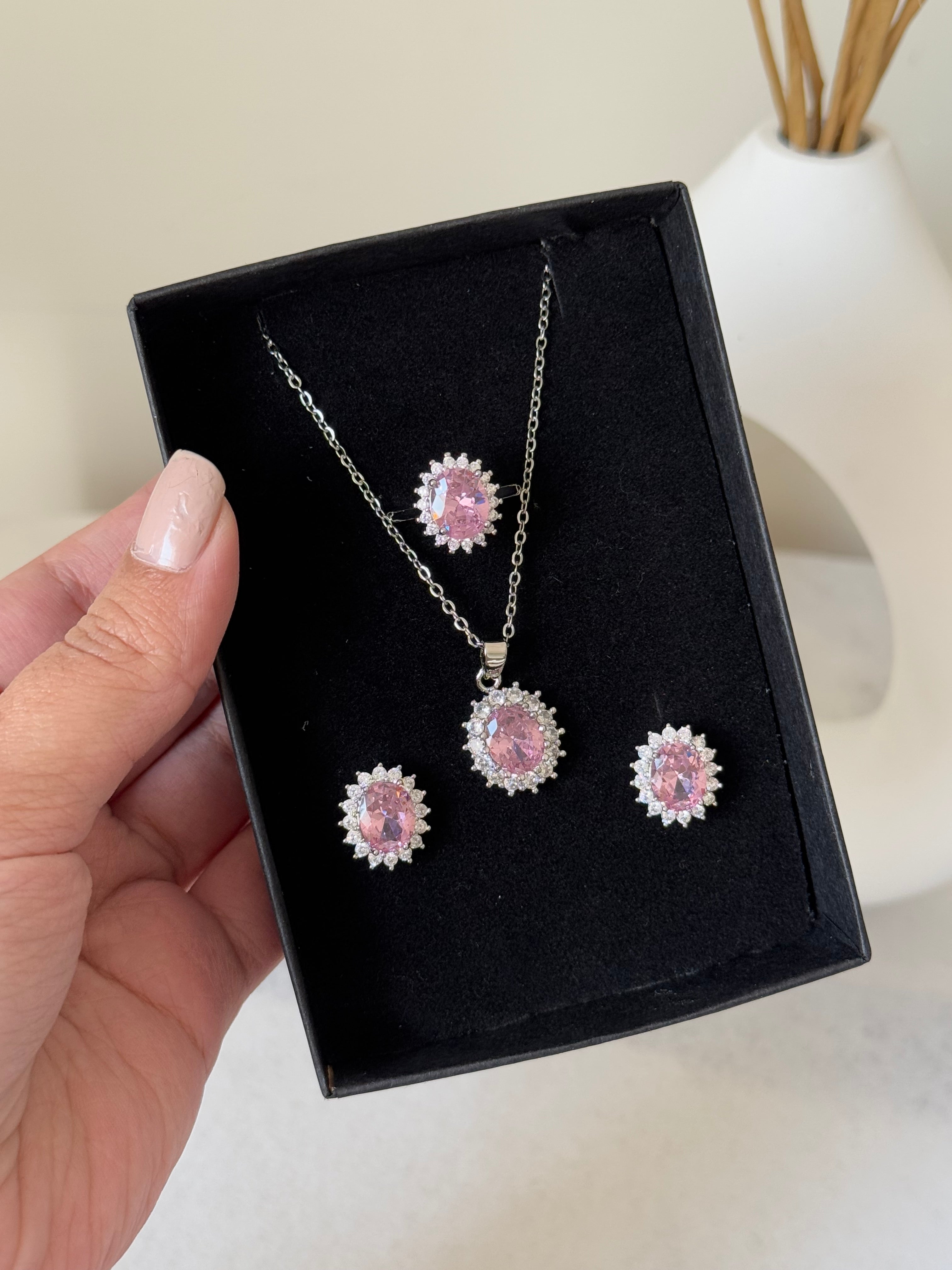 Blush Pink Set with Ring