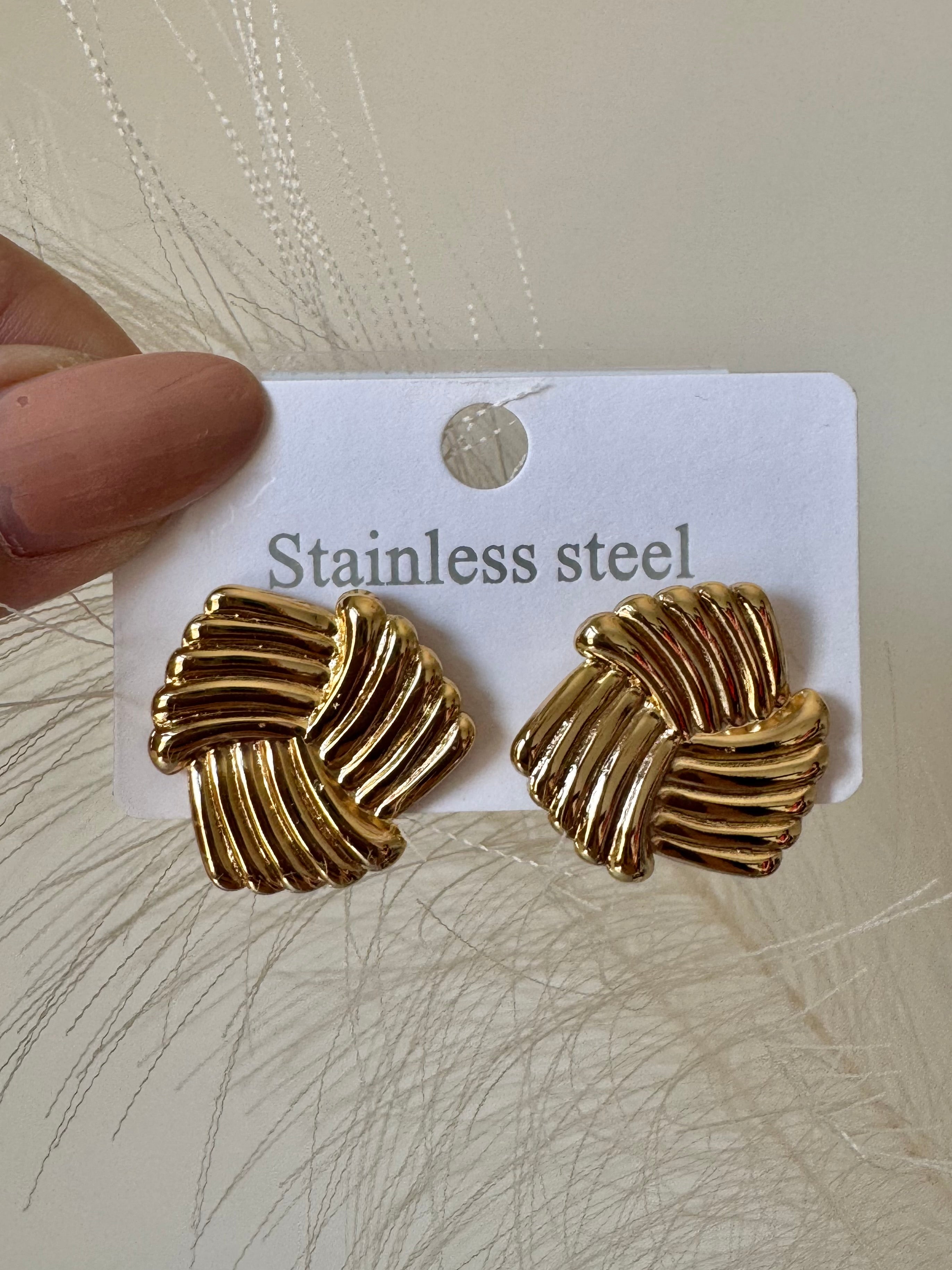 Velvet Glow Studs - Stainless Steel