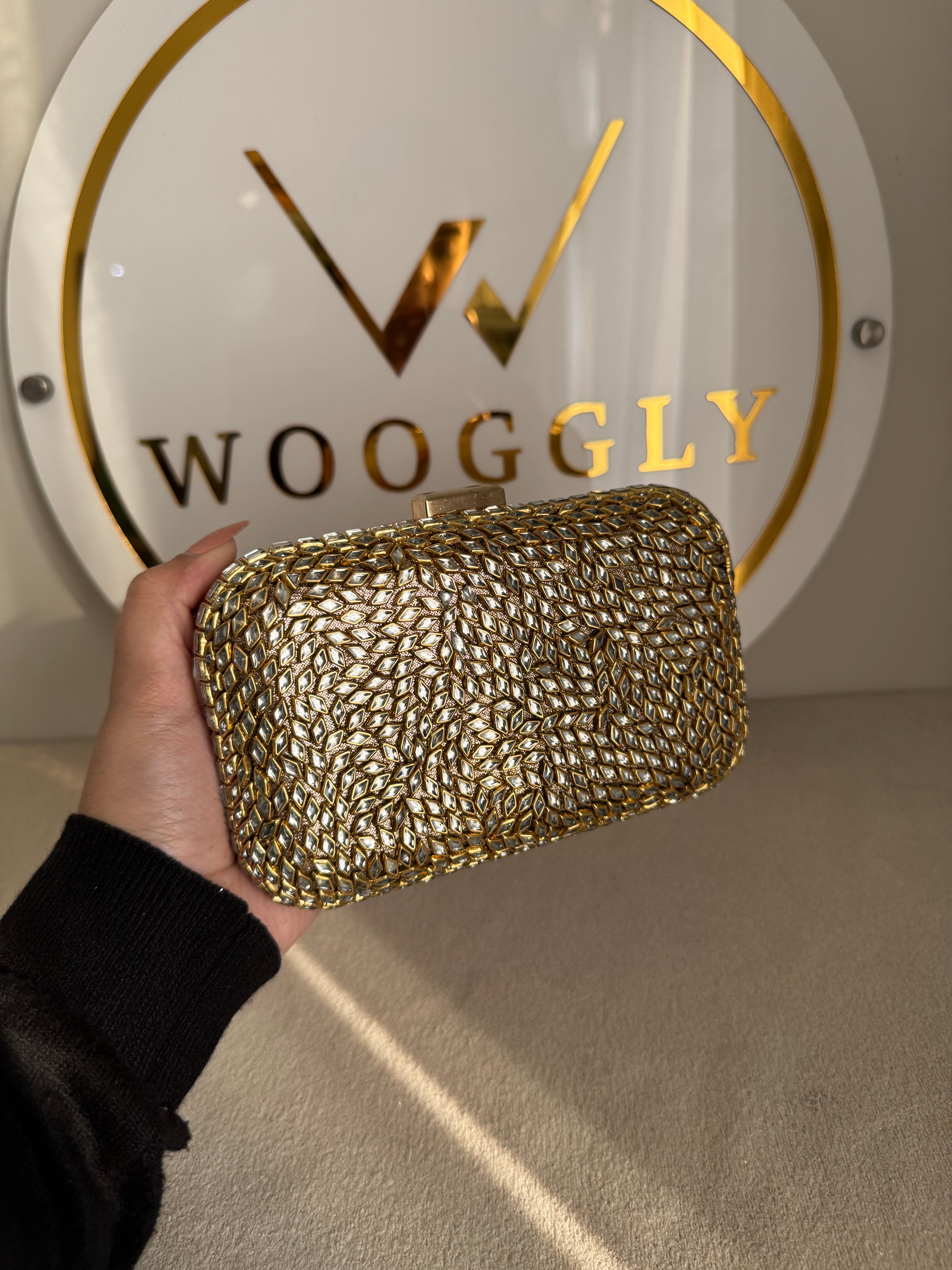 Exclusive Kundan Clutch