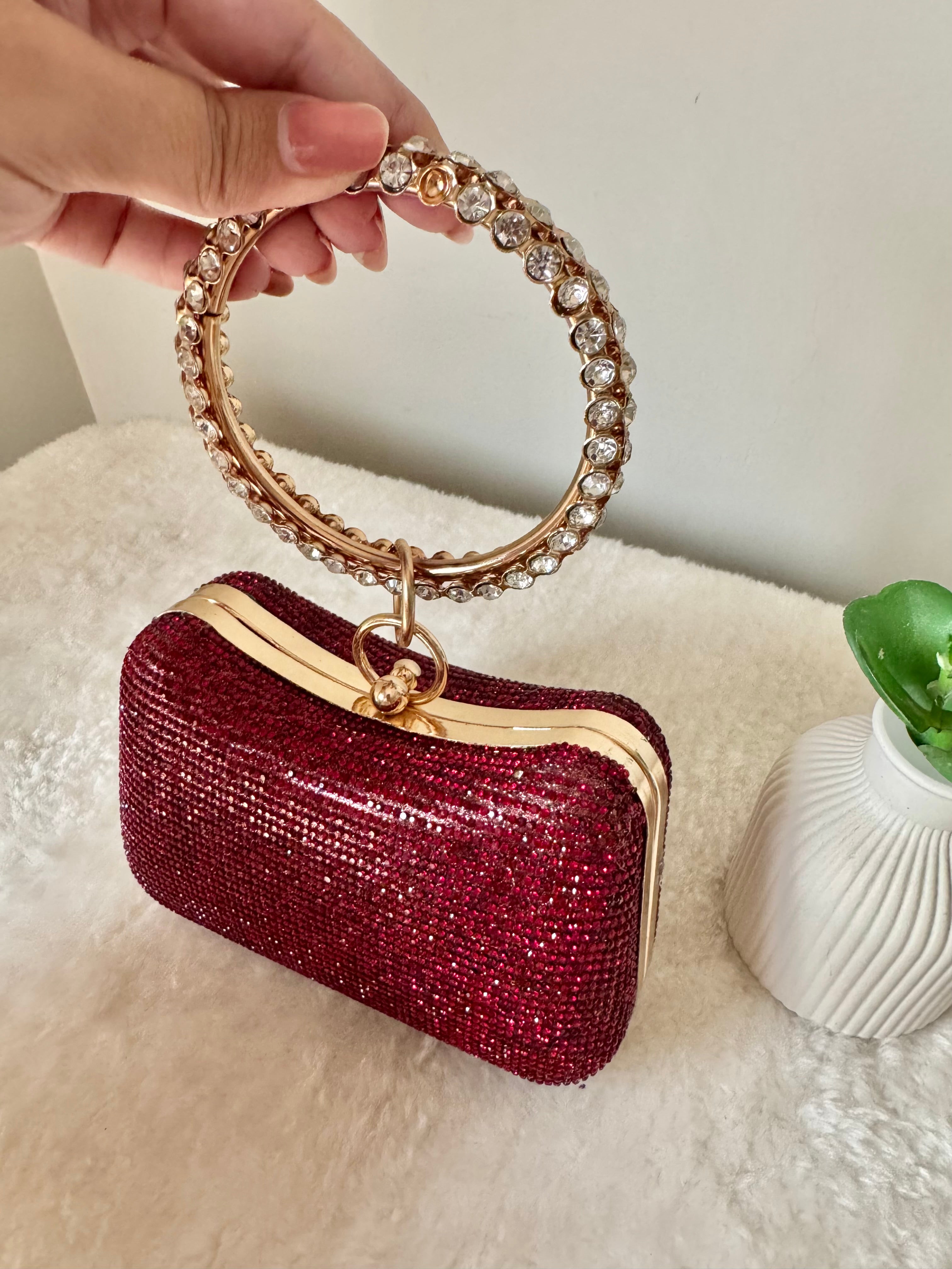 Signature Clutch - Red