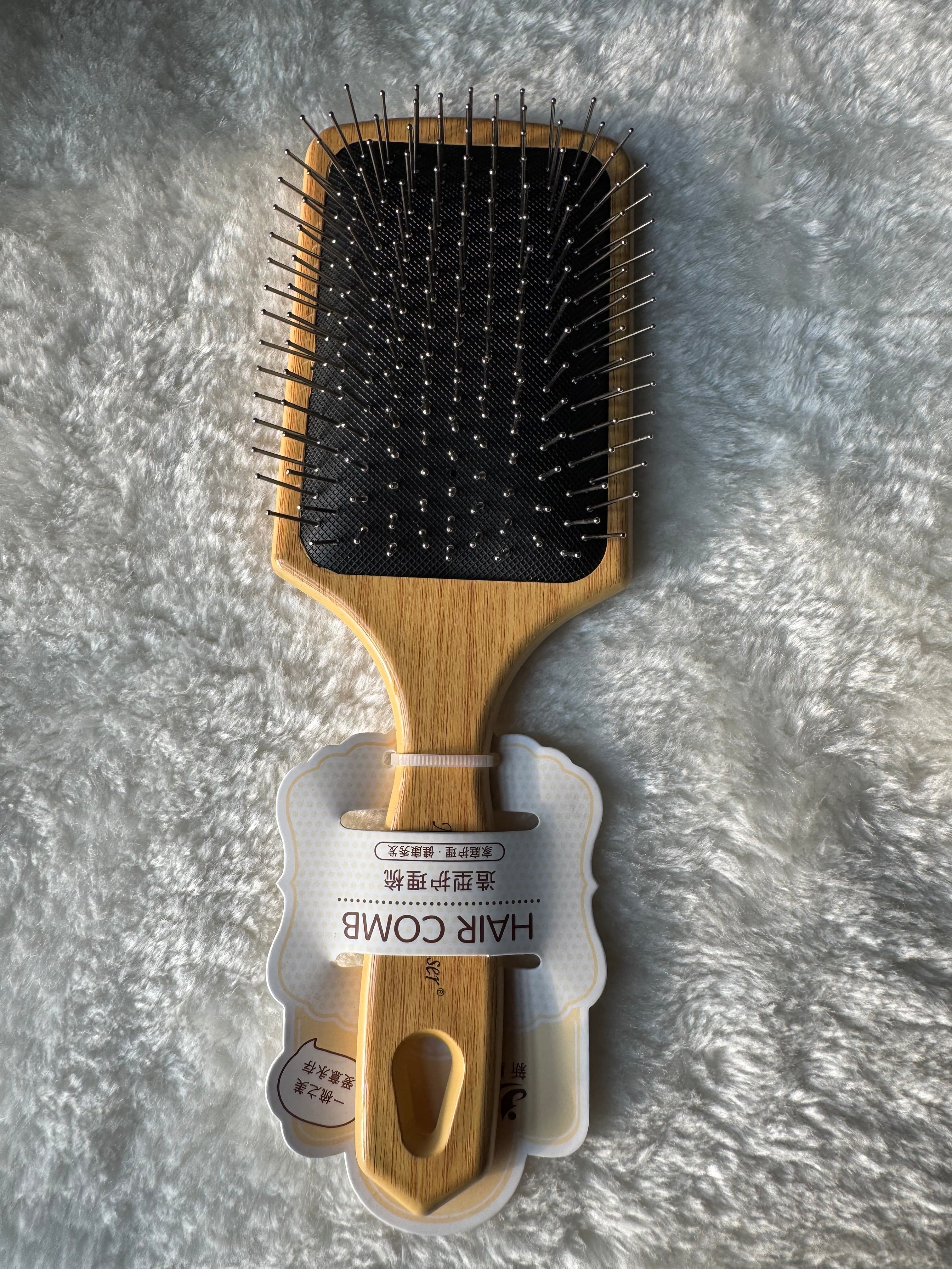 Wooden Hair Growth Brush - Special Bristles