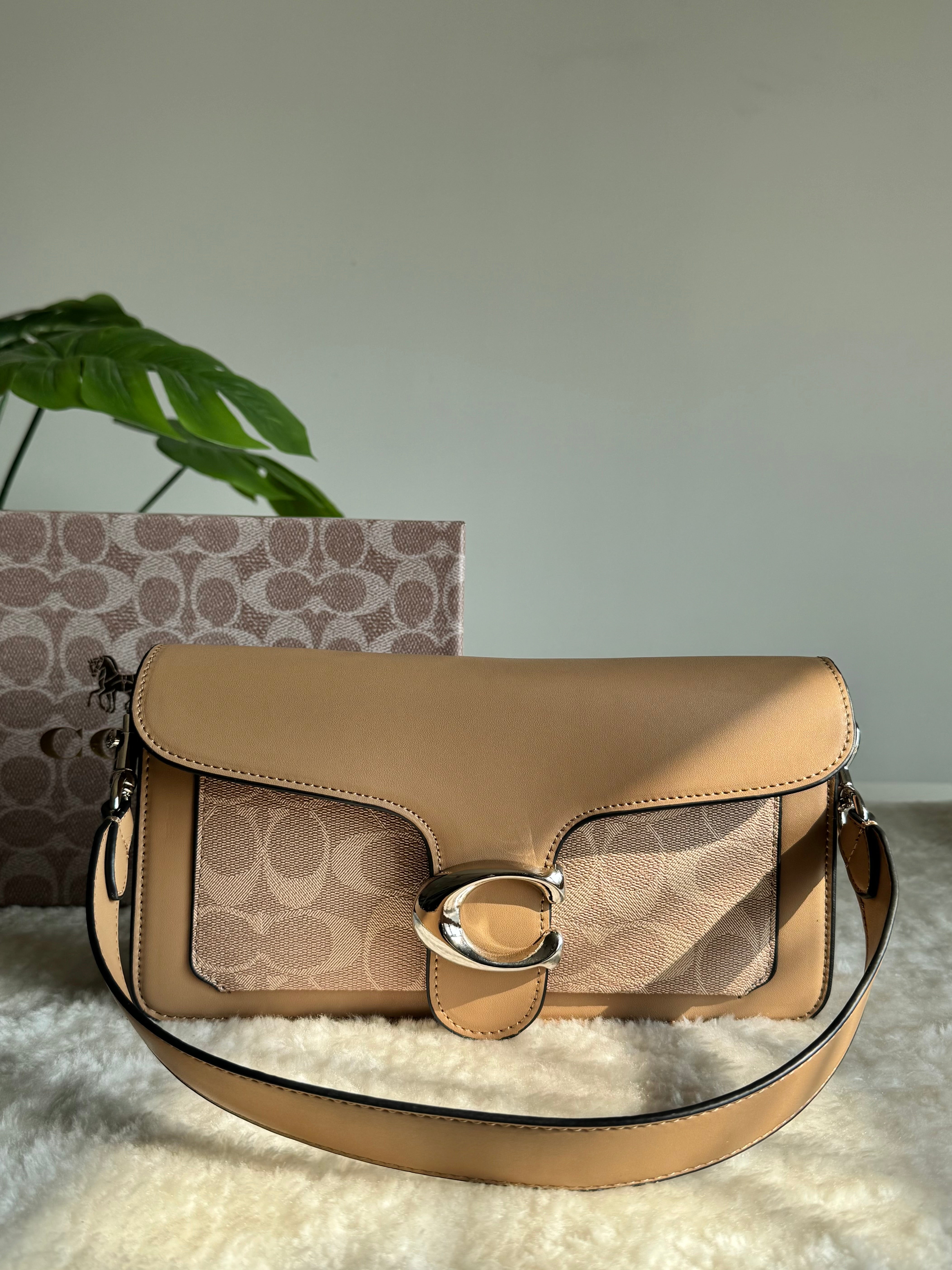 COACH TABBY EXCLUSIVE (Beige) - BOX PACKING