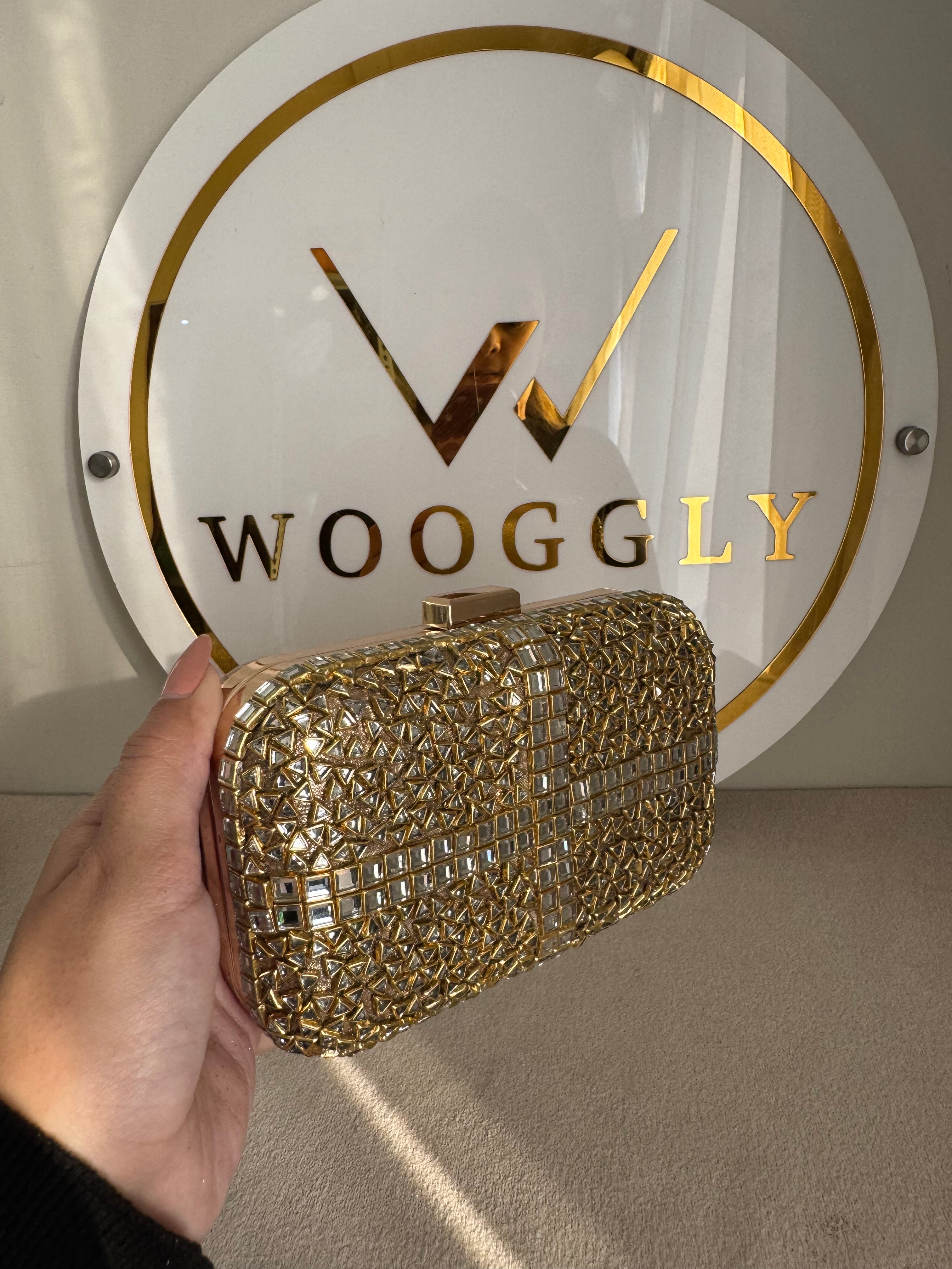 Classy Kundan Clutch