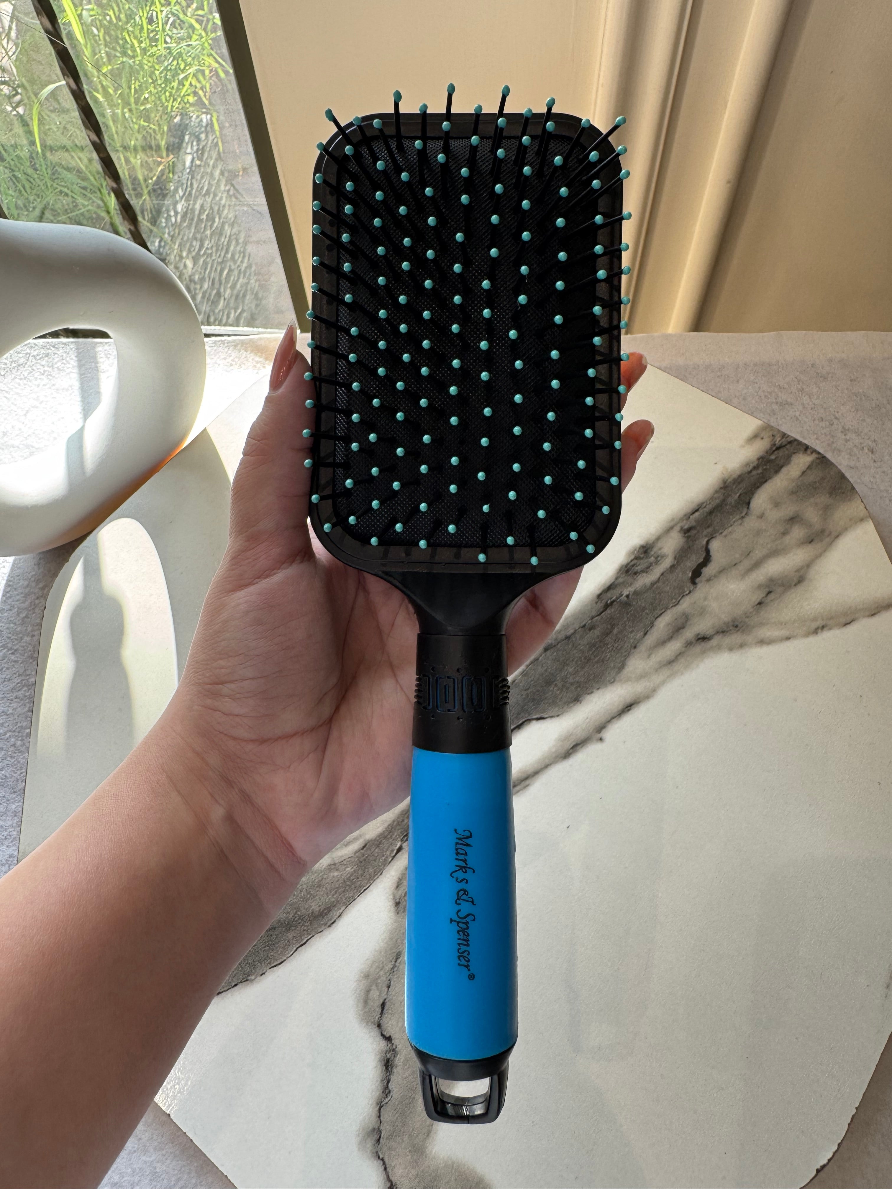 Softest Black Blue Square Brush