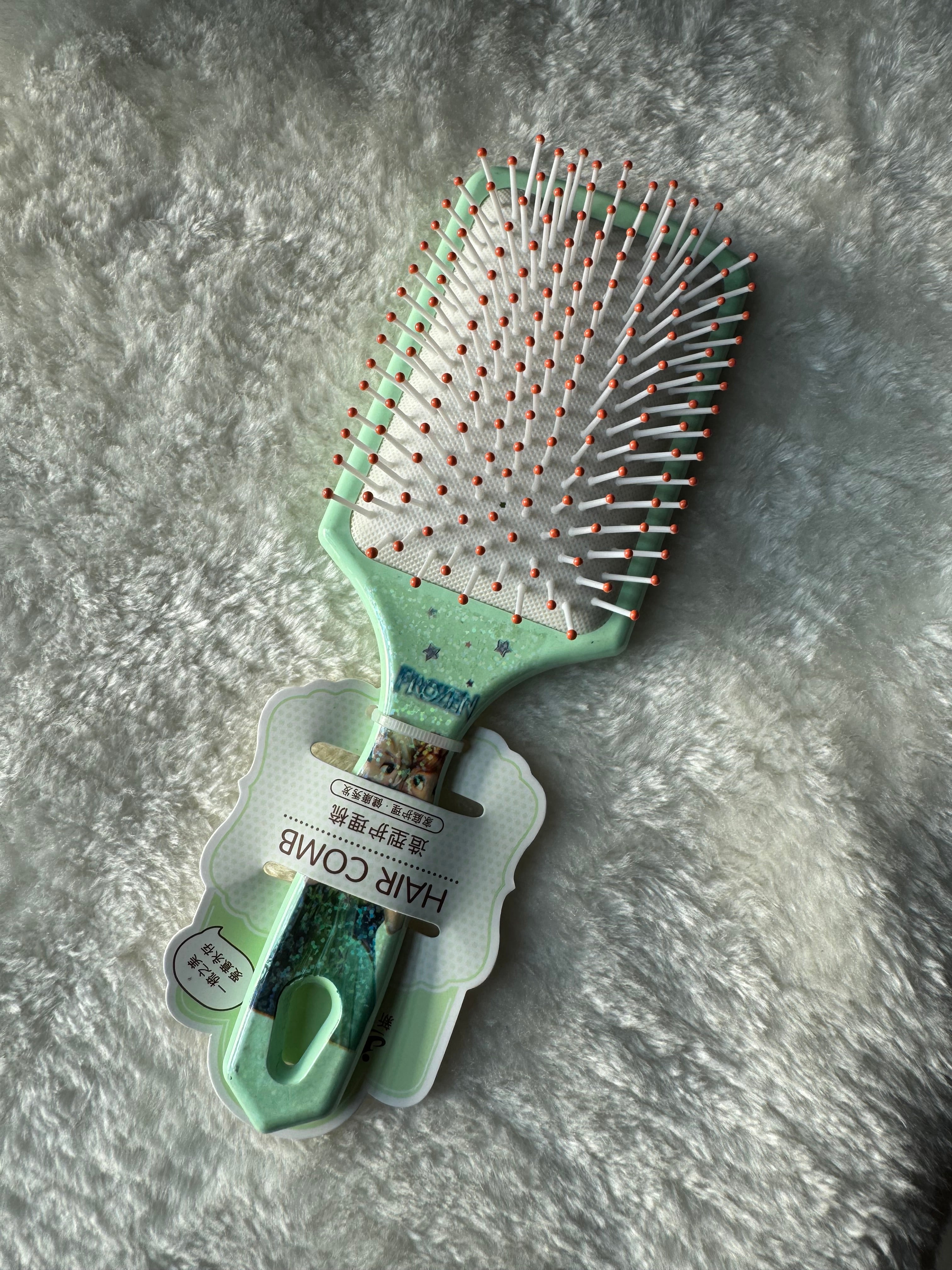 Frozen Girls Hairbrush (Green)