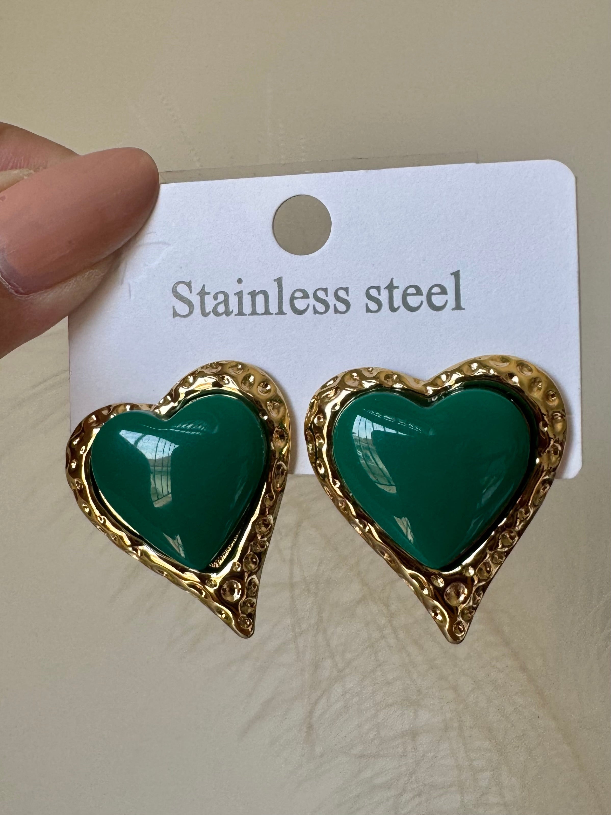 Evergreen Love Earrings - 18K Gold Plated