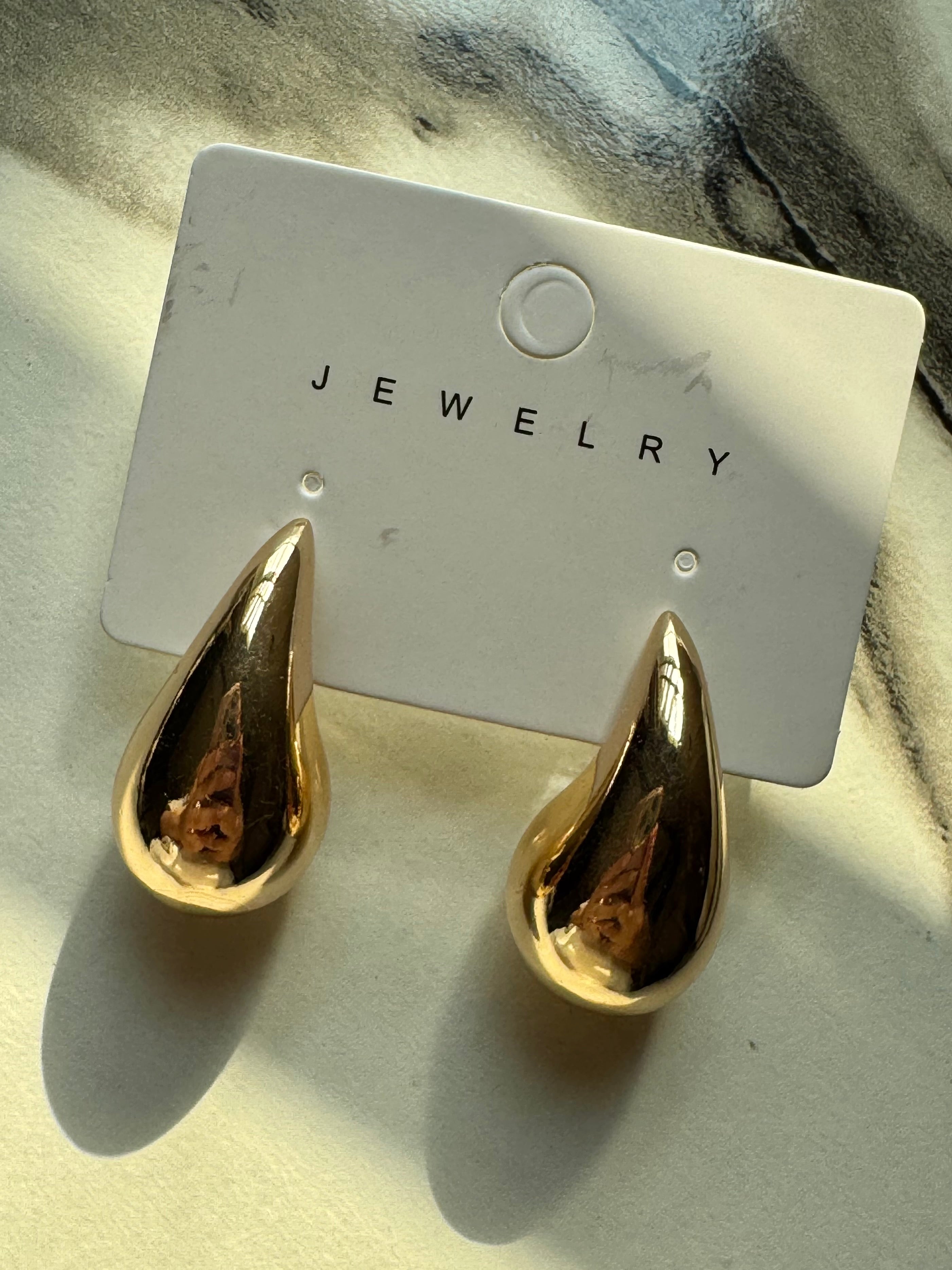 Statement Studs - 18K Gold Plated