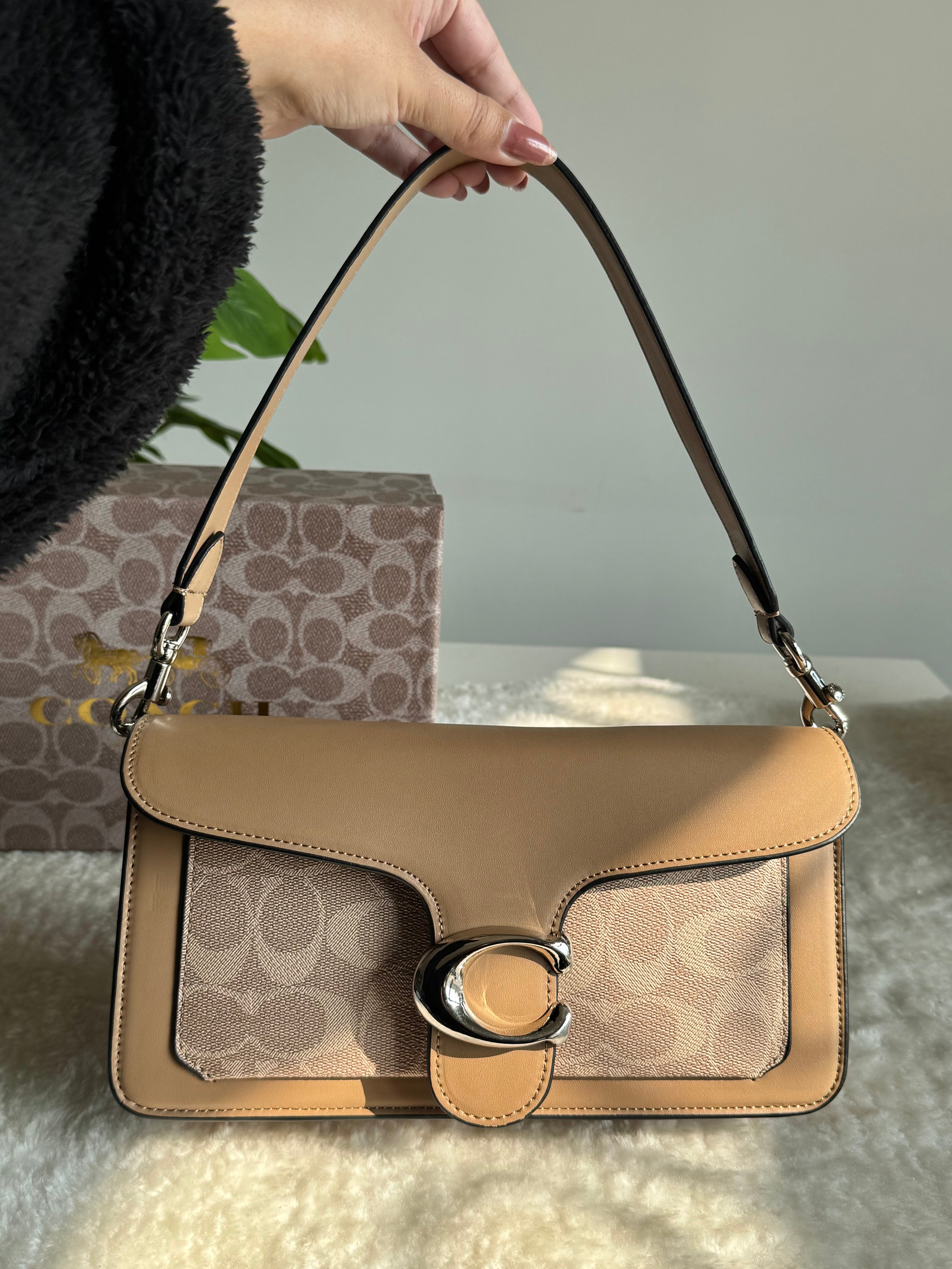 COACH TABBY EXCLUSIVE (Beige) - BOX PACKING