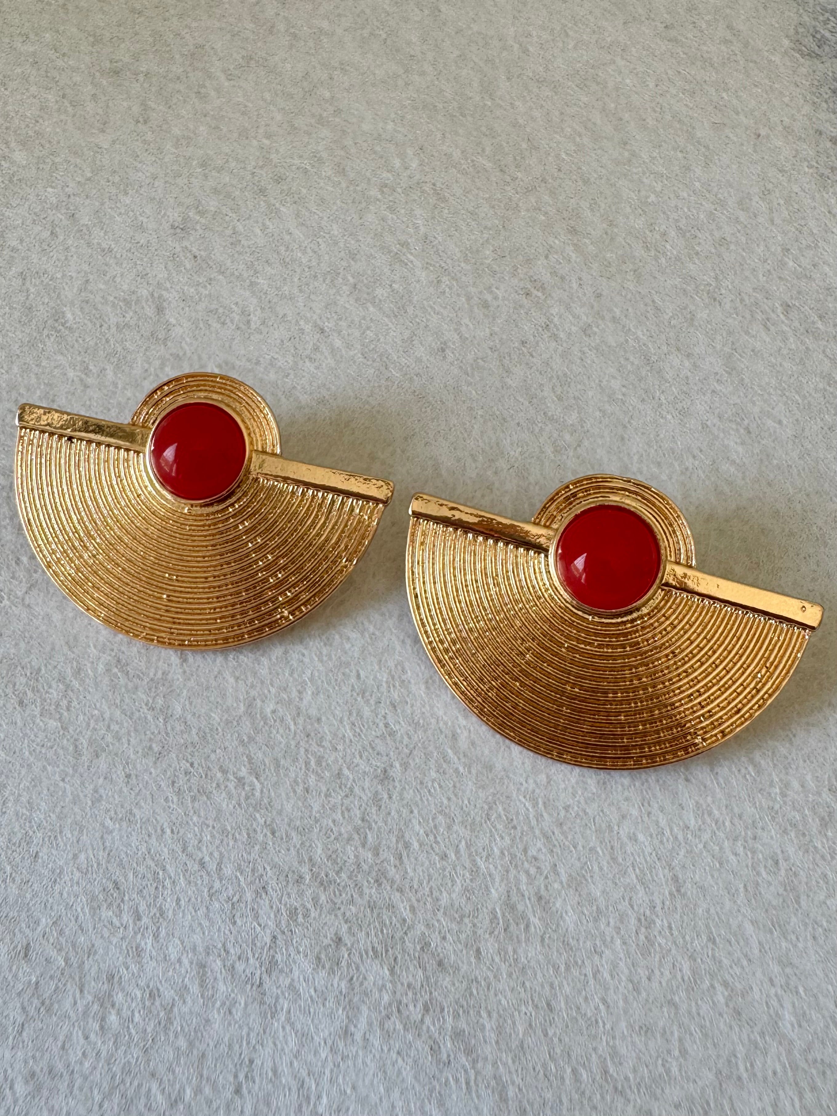 Jadore Earrings - Red