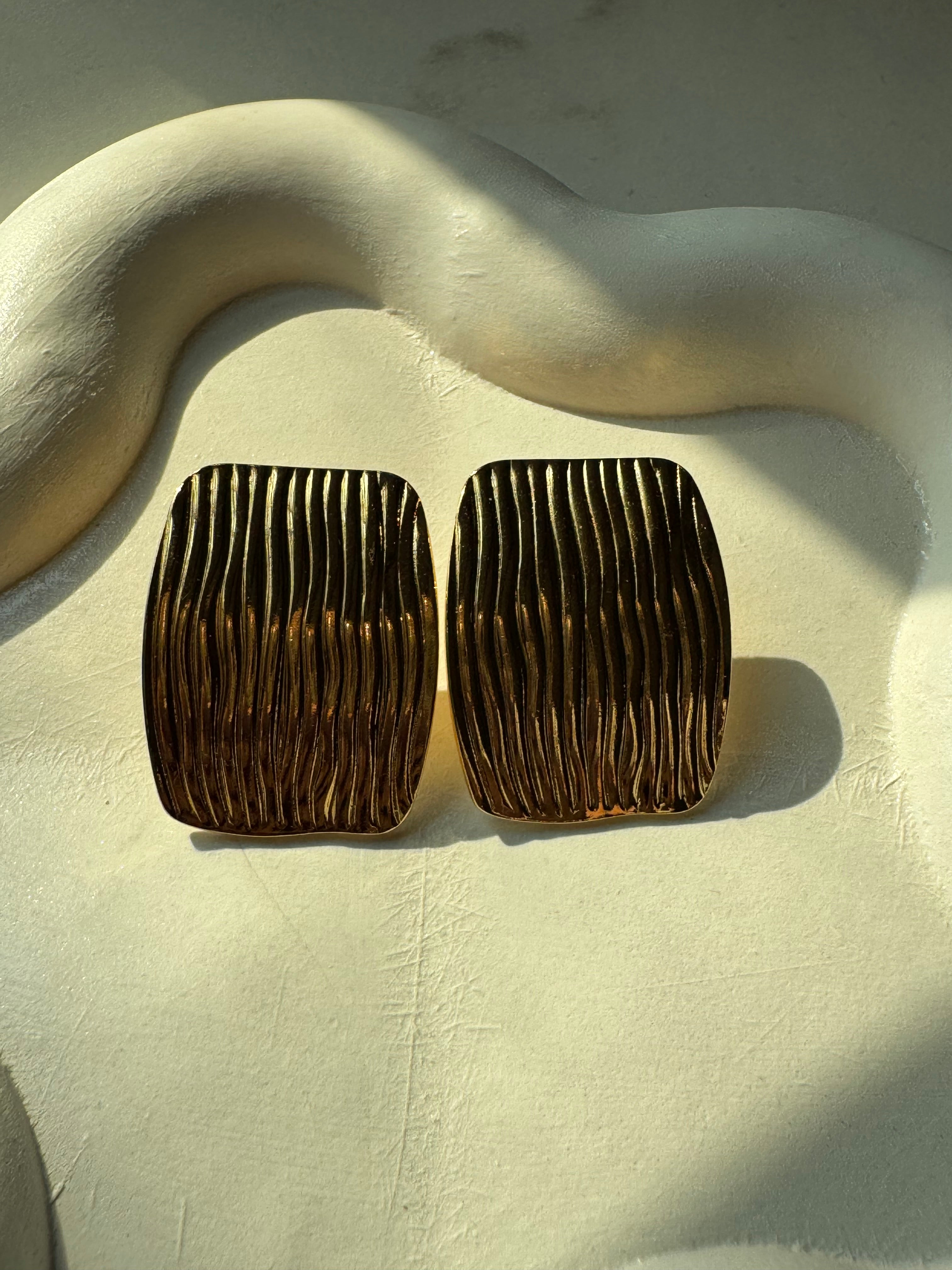 Timeless Goldie Studs - 18K Gold Plated