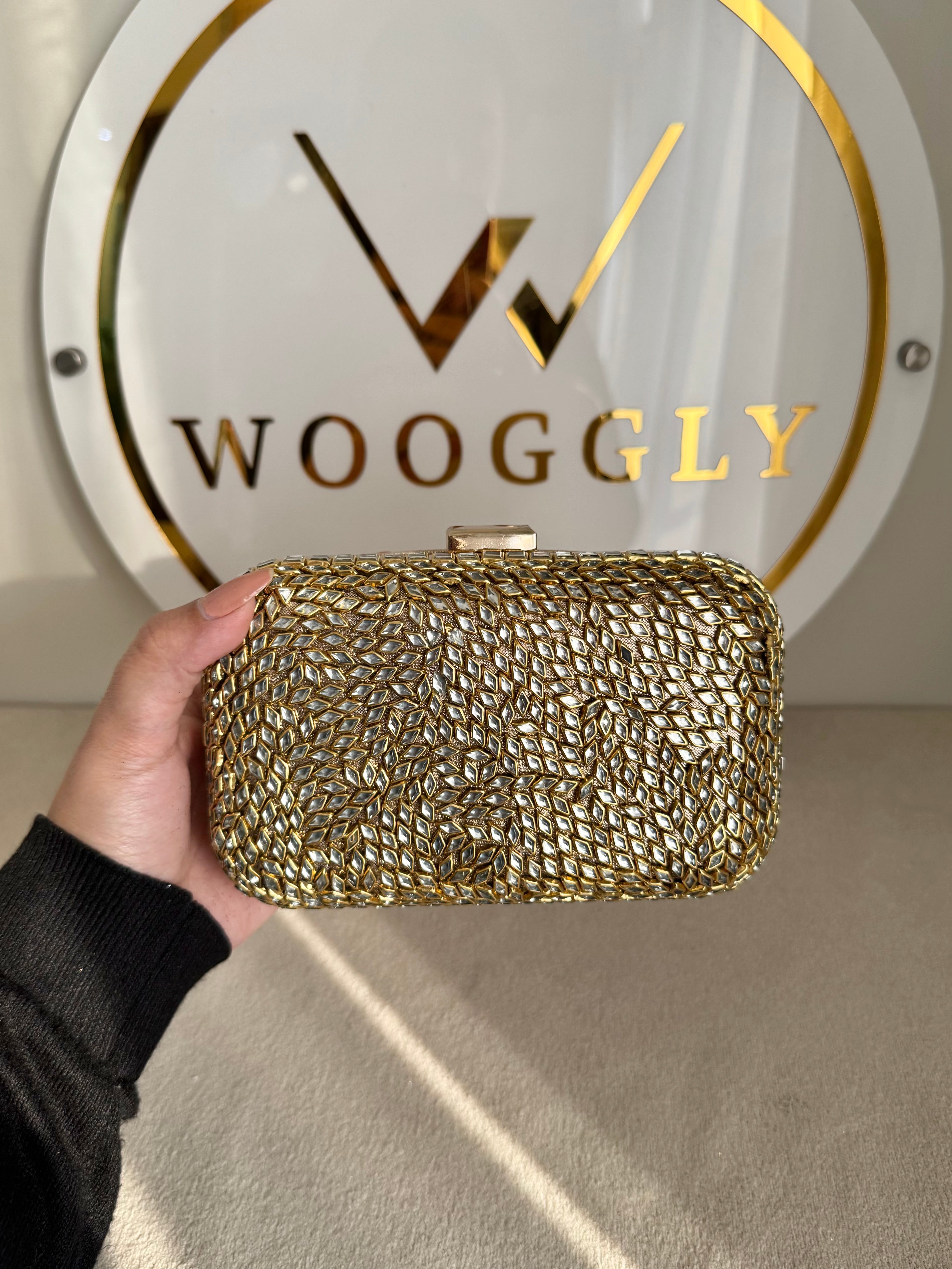 Exclusive Kundan Clutch