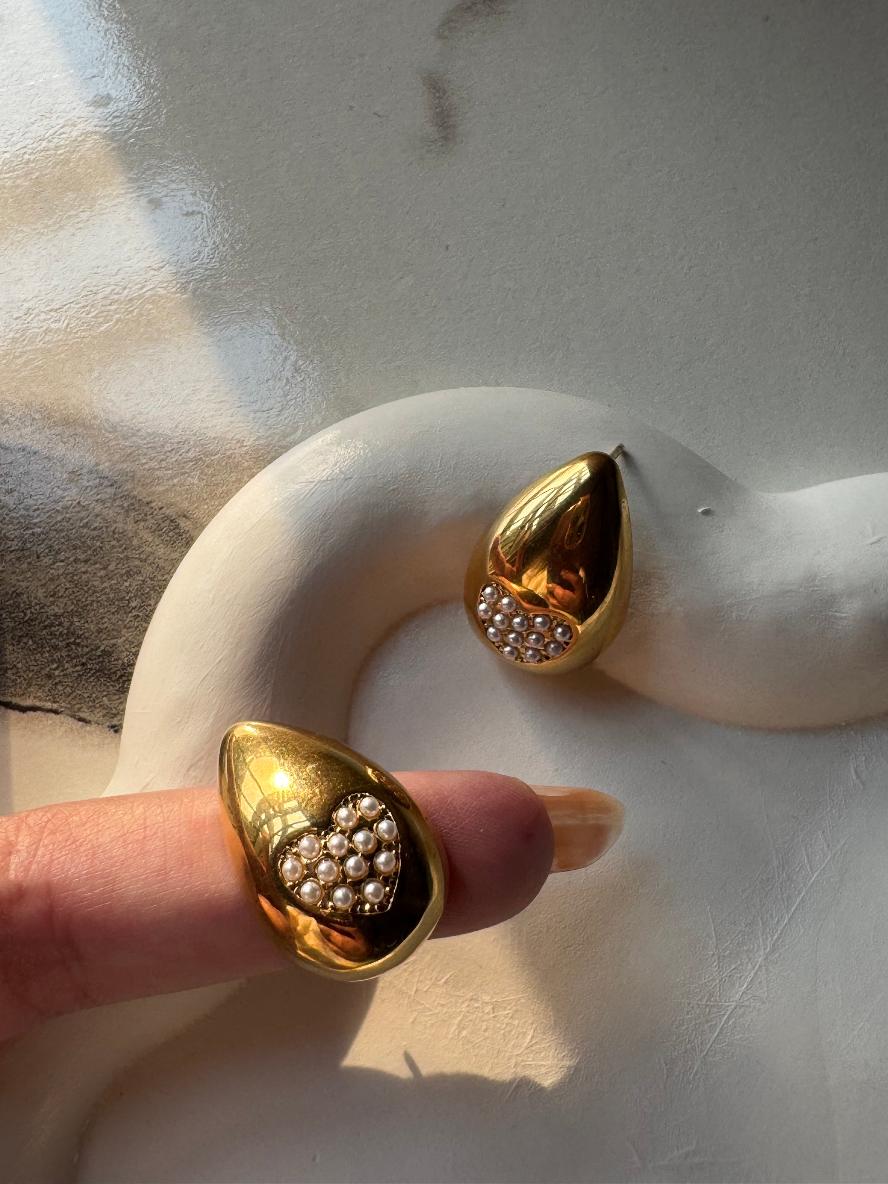 Soraya Studs - 18K Gold Plated