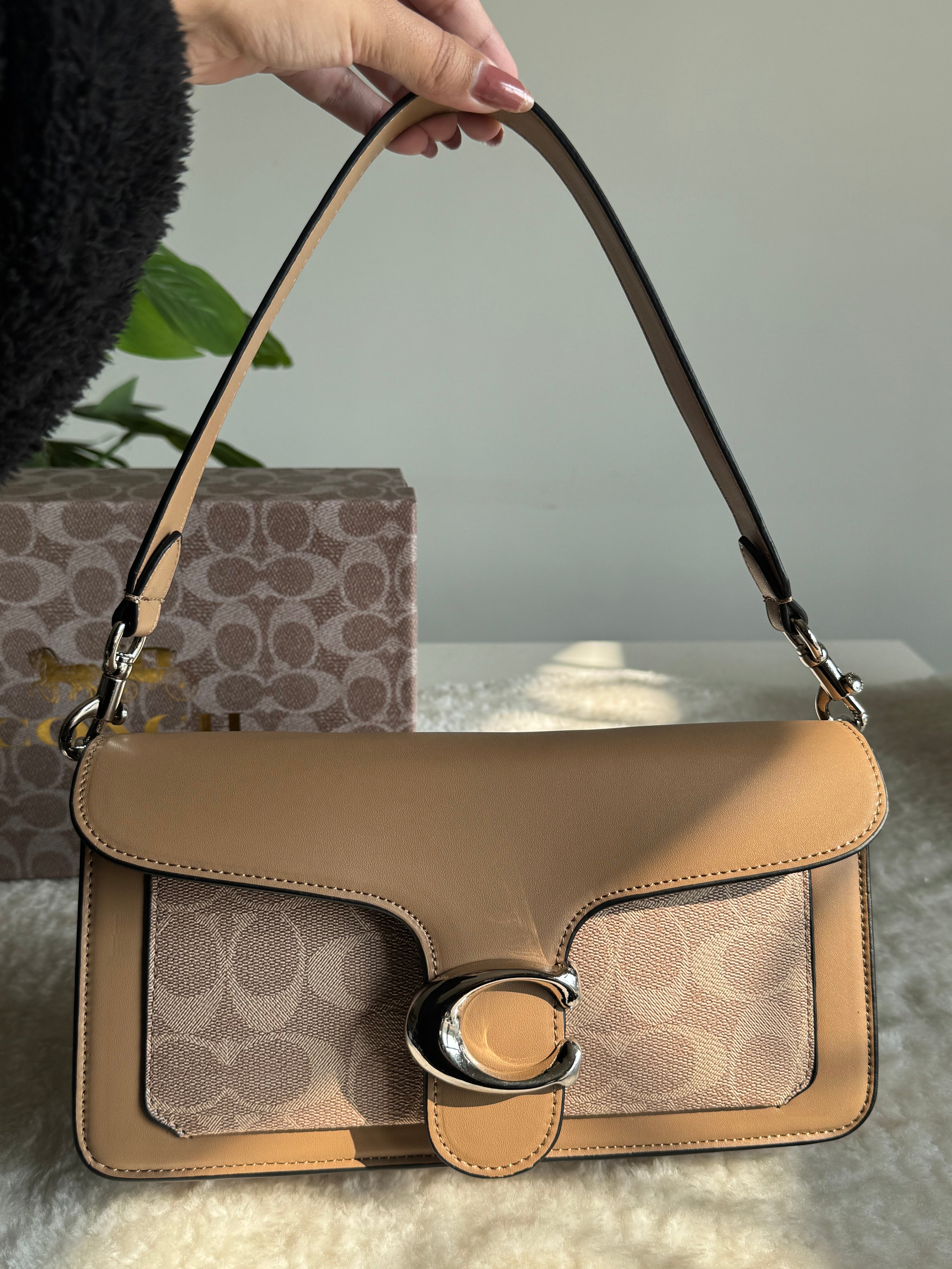 COACH TABBY EXCLUSIVE (Beige) - BOX PACKING