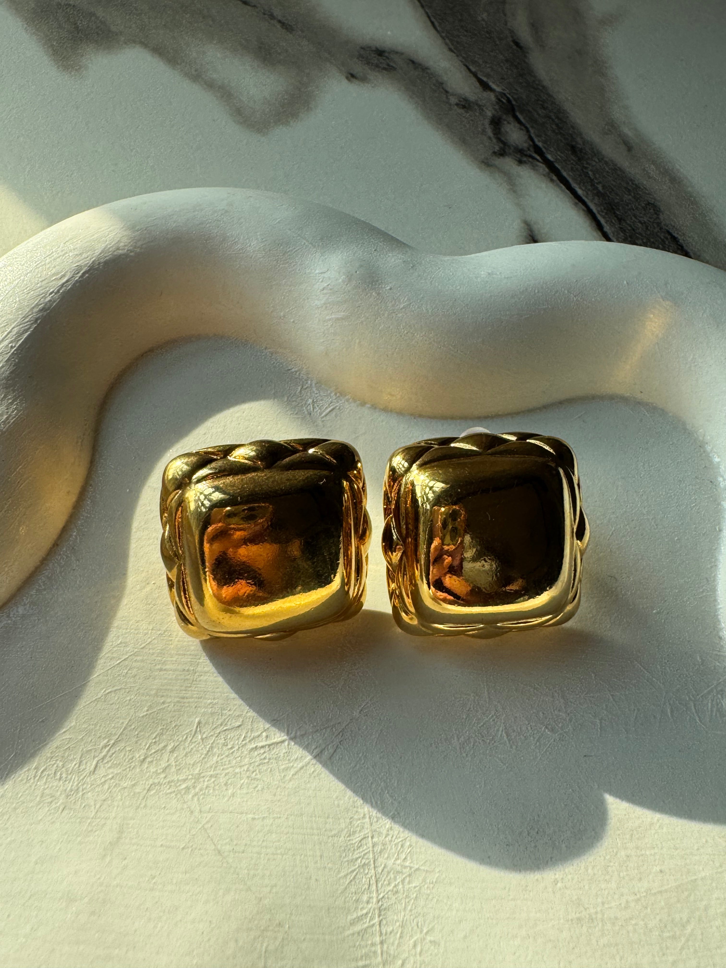 Celestial Gold Studs - 18K Gold Plated