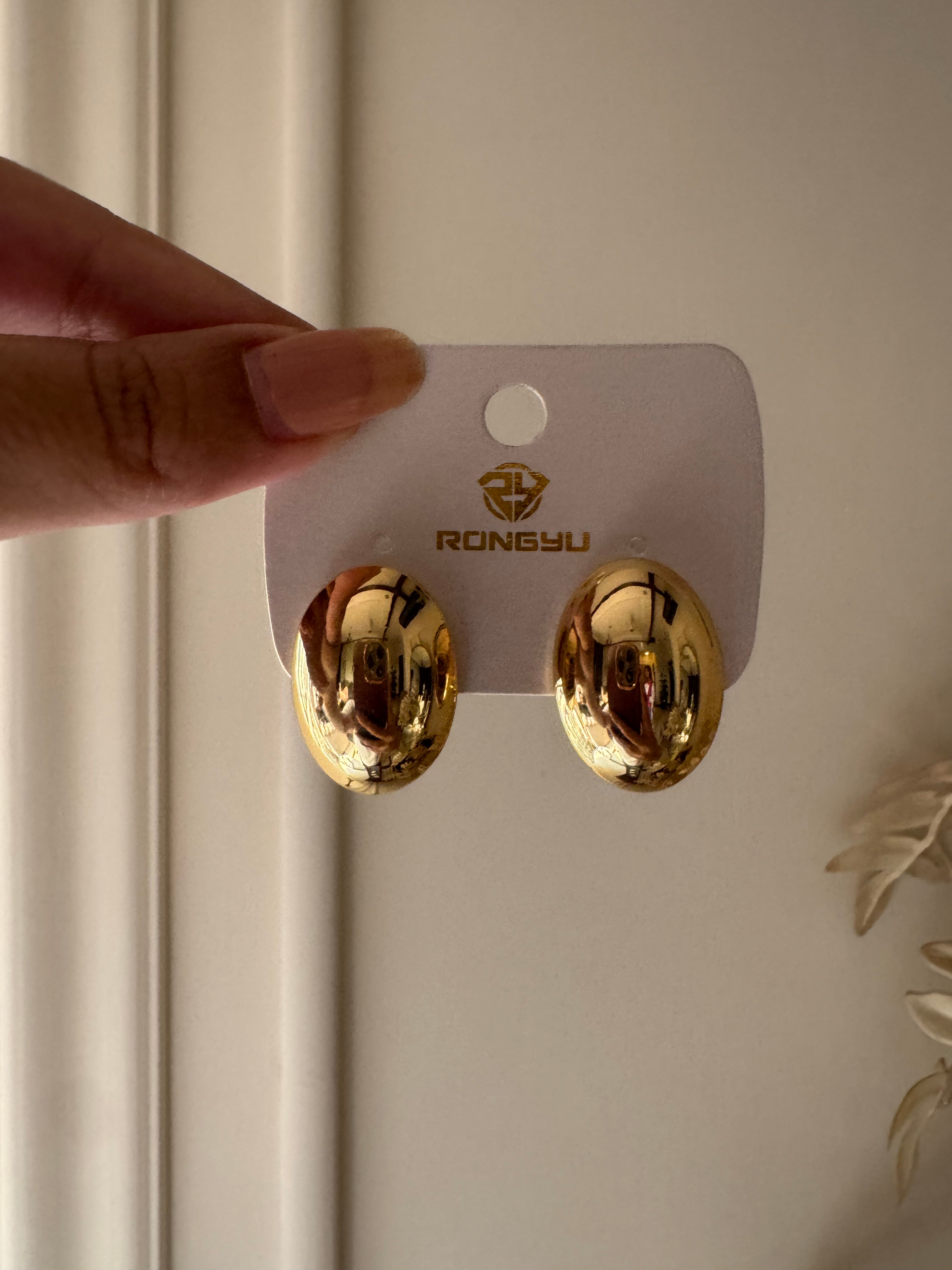 Minka Studs - 18K Gold Plated