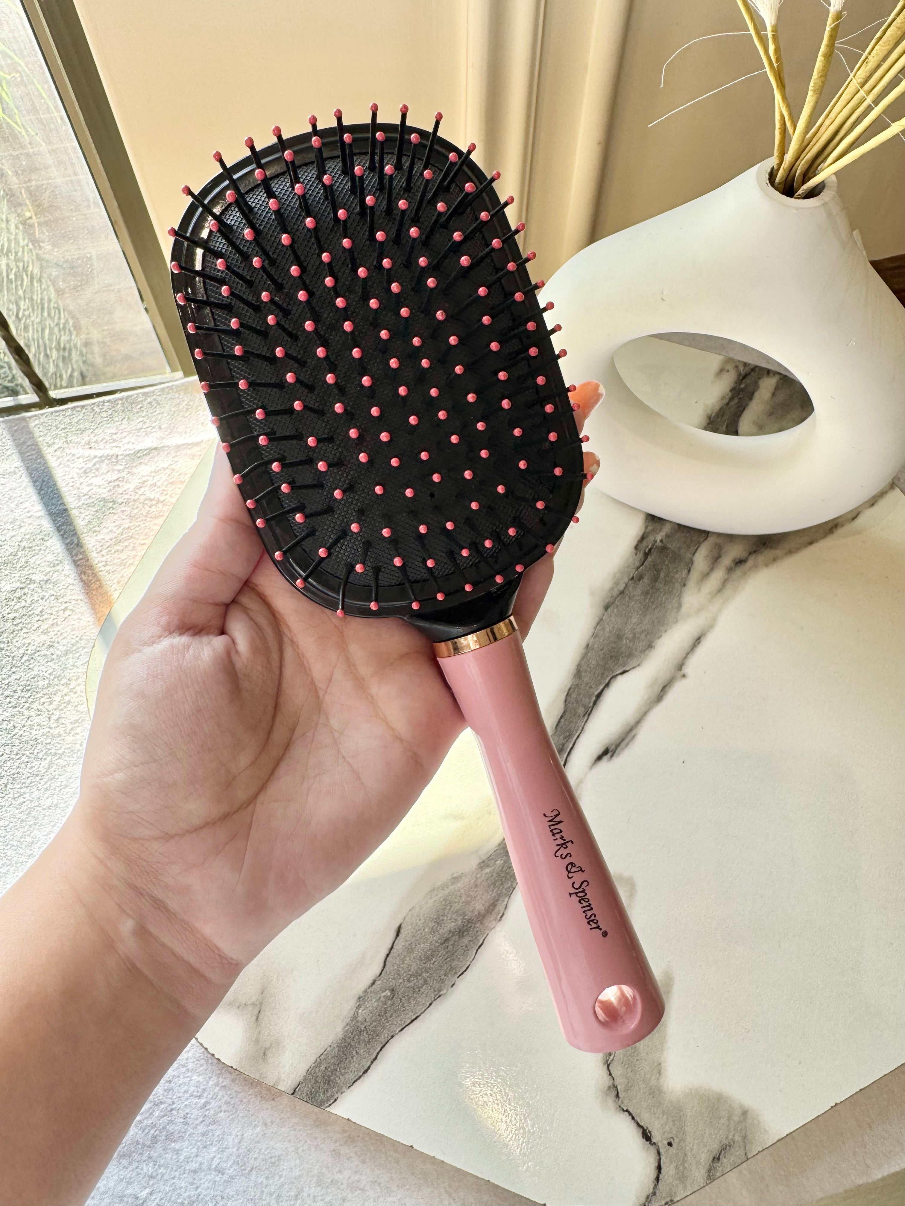 Softest Black & Baby Pink Brush