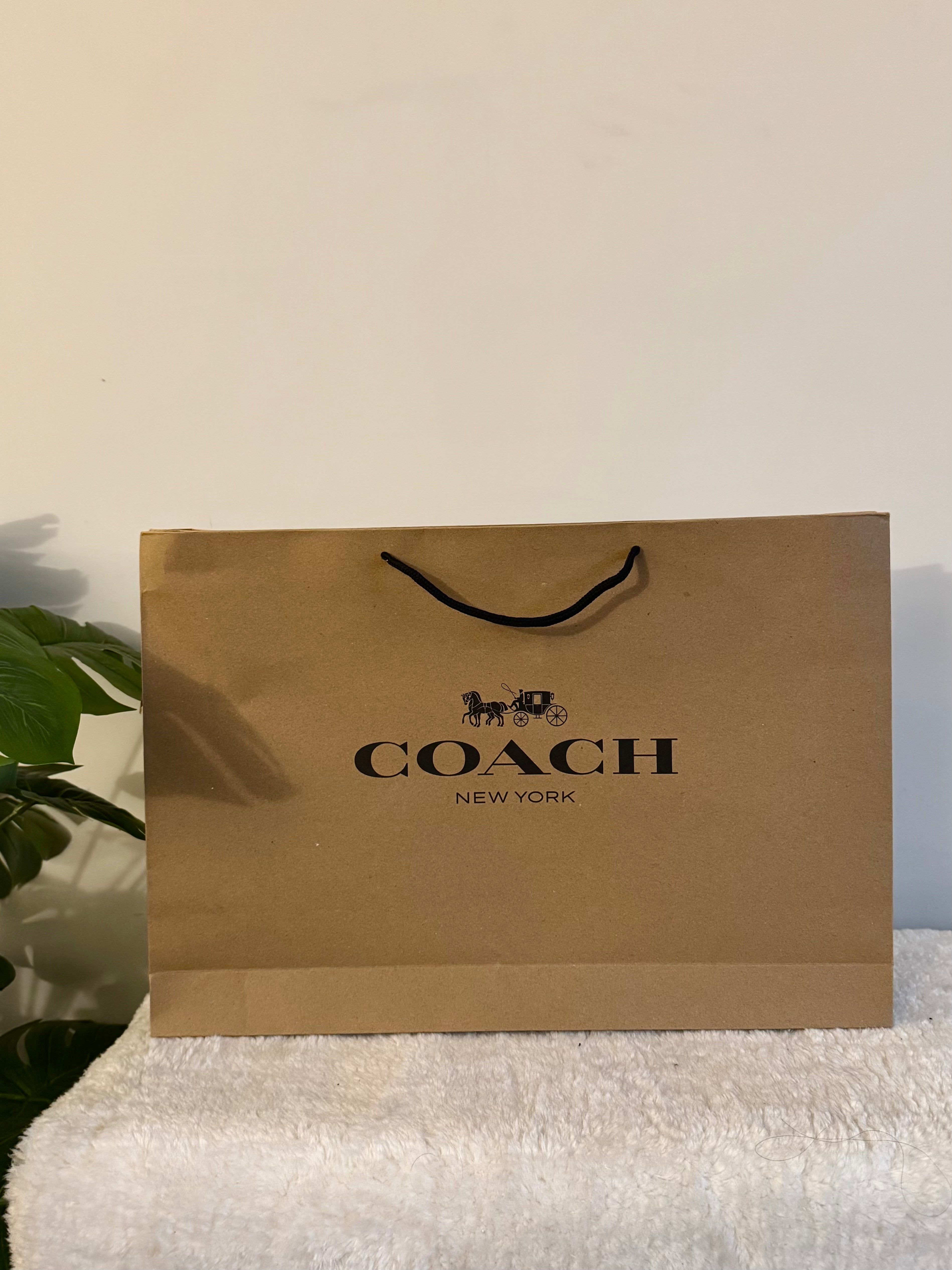 COACH Imported Gift Bag