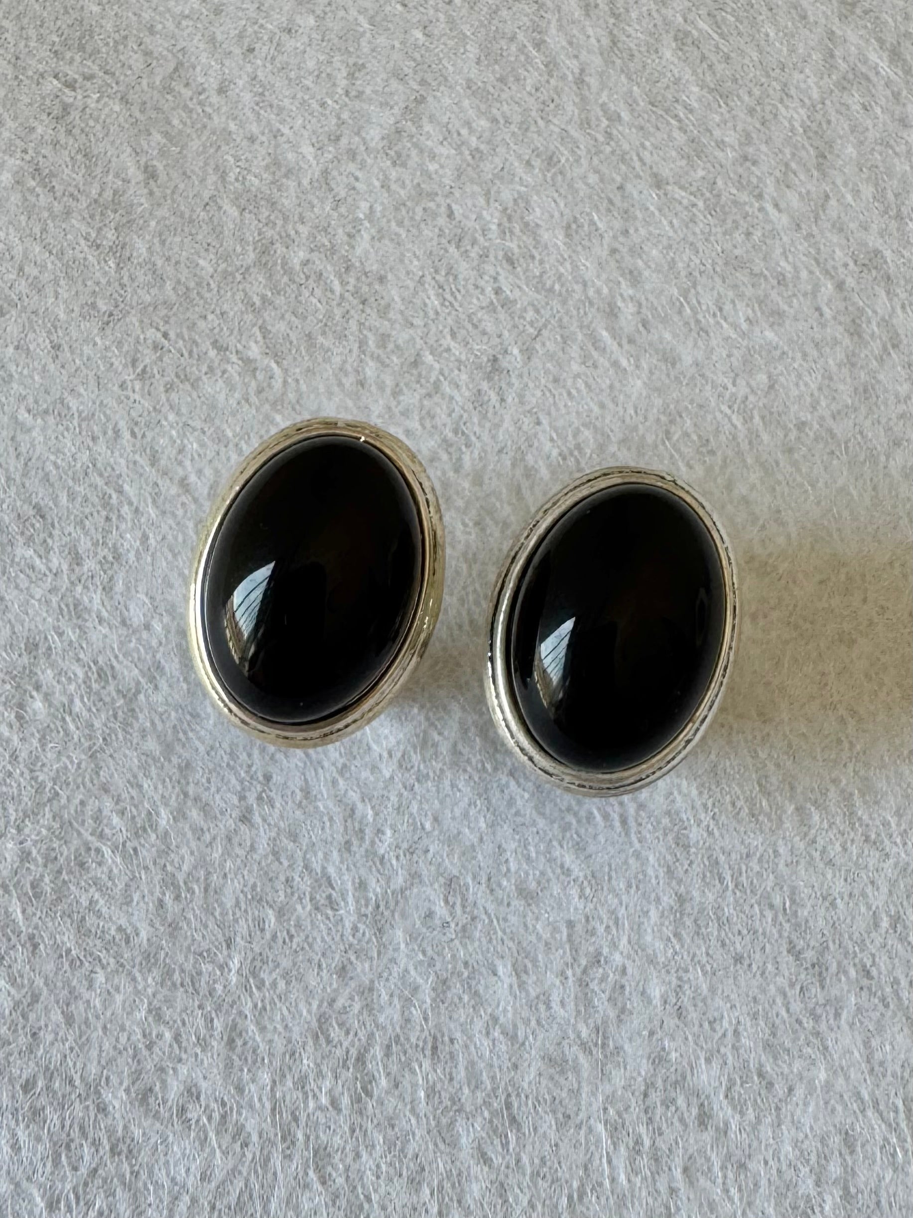 Black Aura Studs