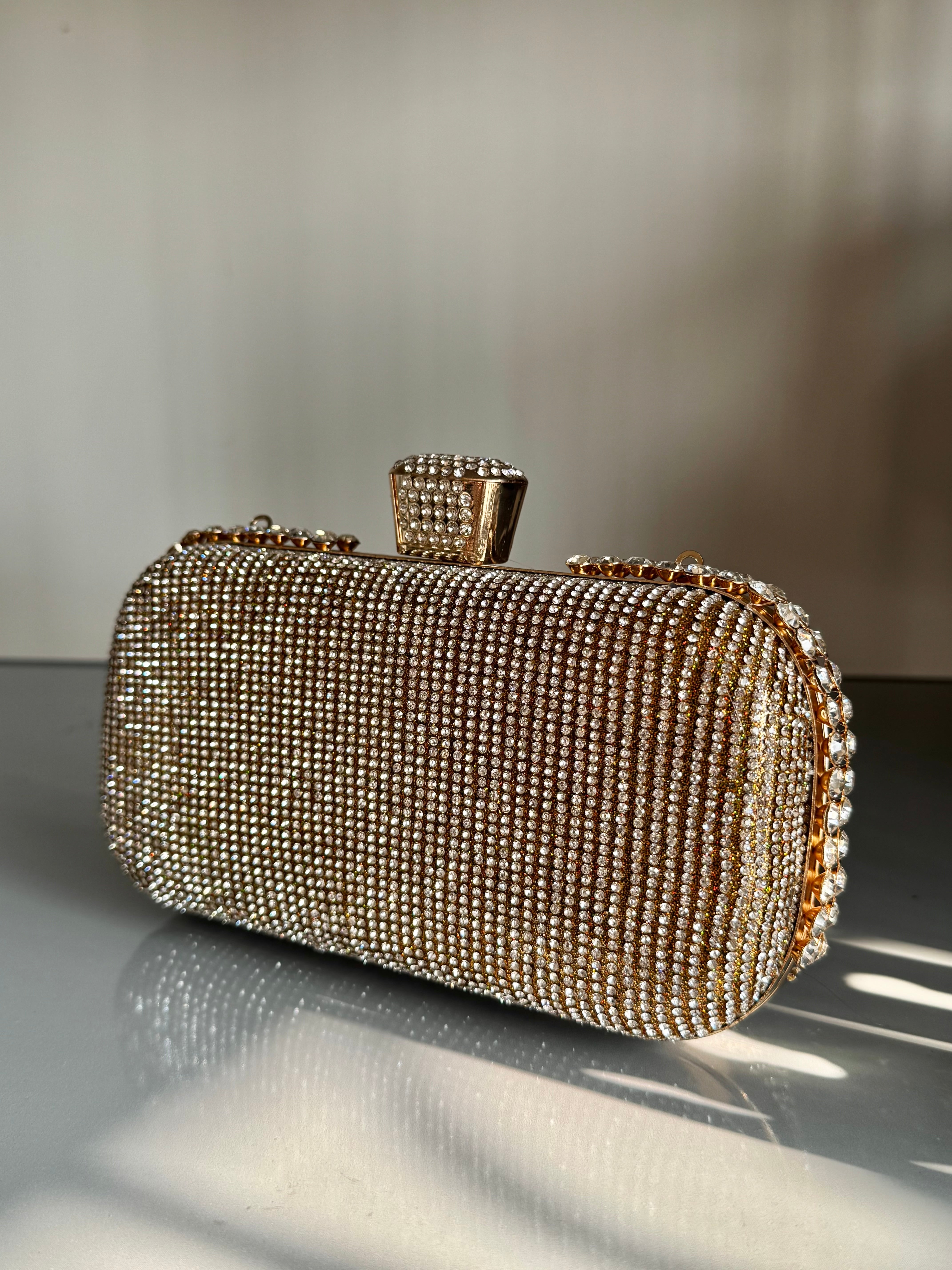 Diva Mode Clutch - Rose Gold