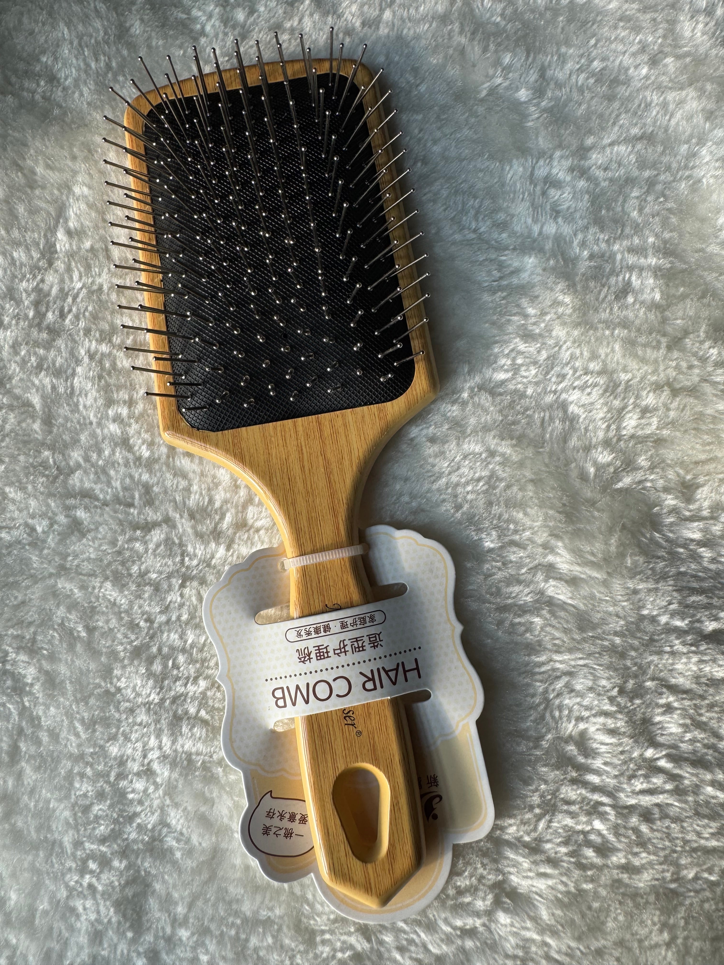 Wooden Hair Growth Brush - Special Bristles