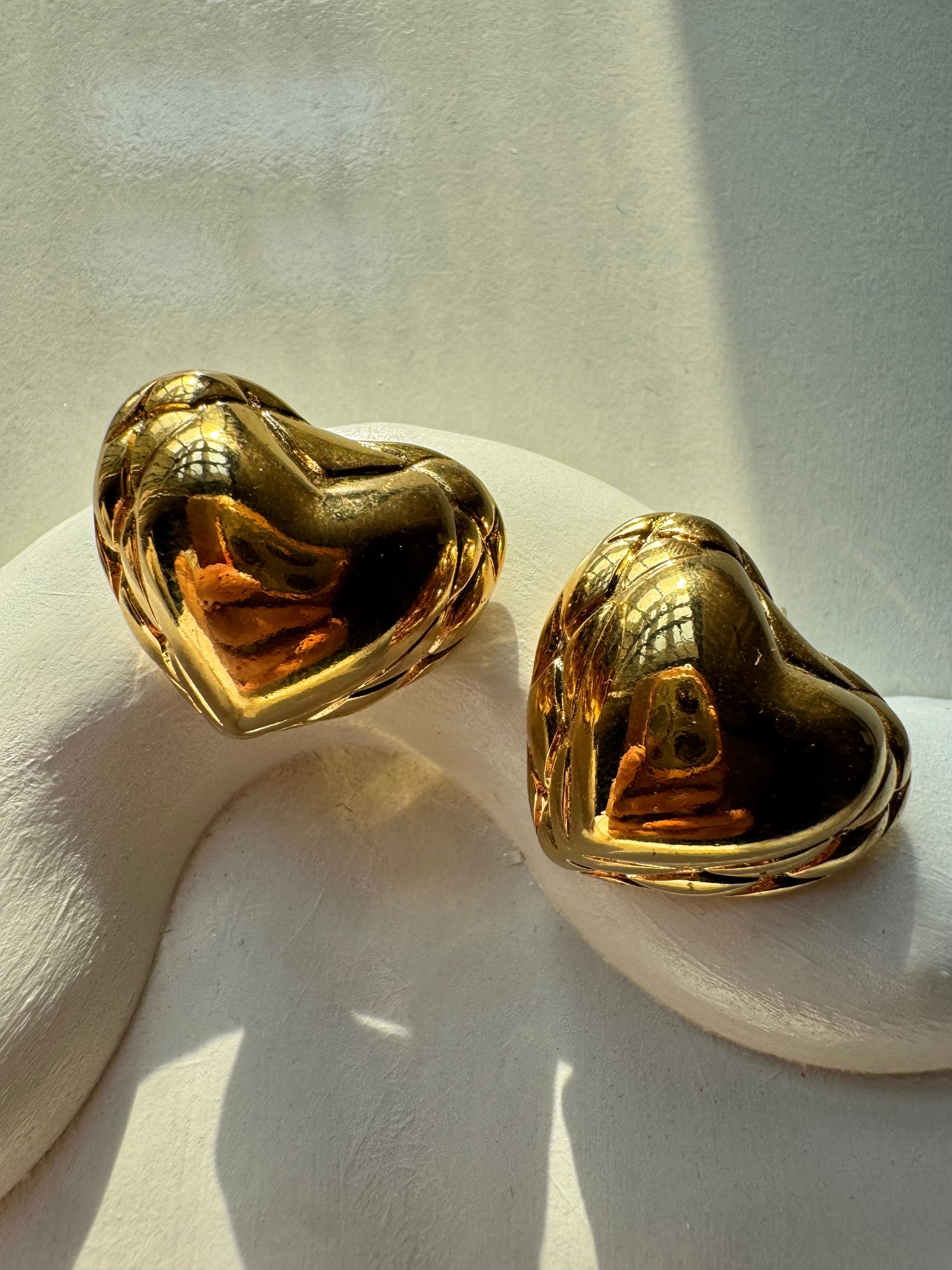 Love Lit Studs - 18K Gold Plated