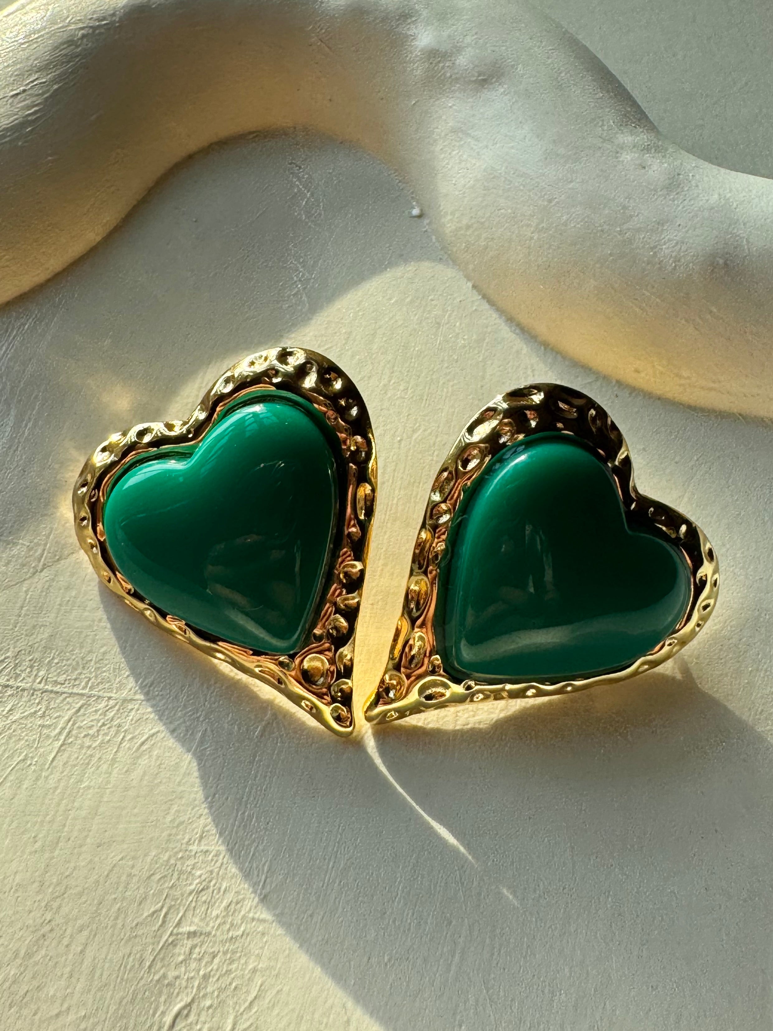 Evergreen Love Earrings - 18K Gold Plated