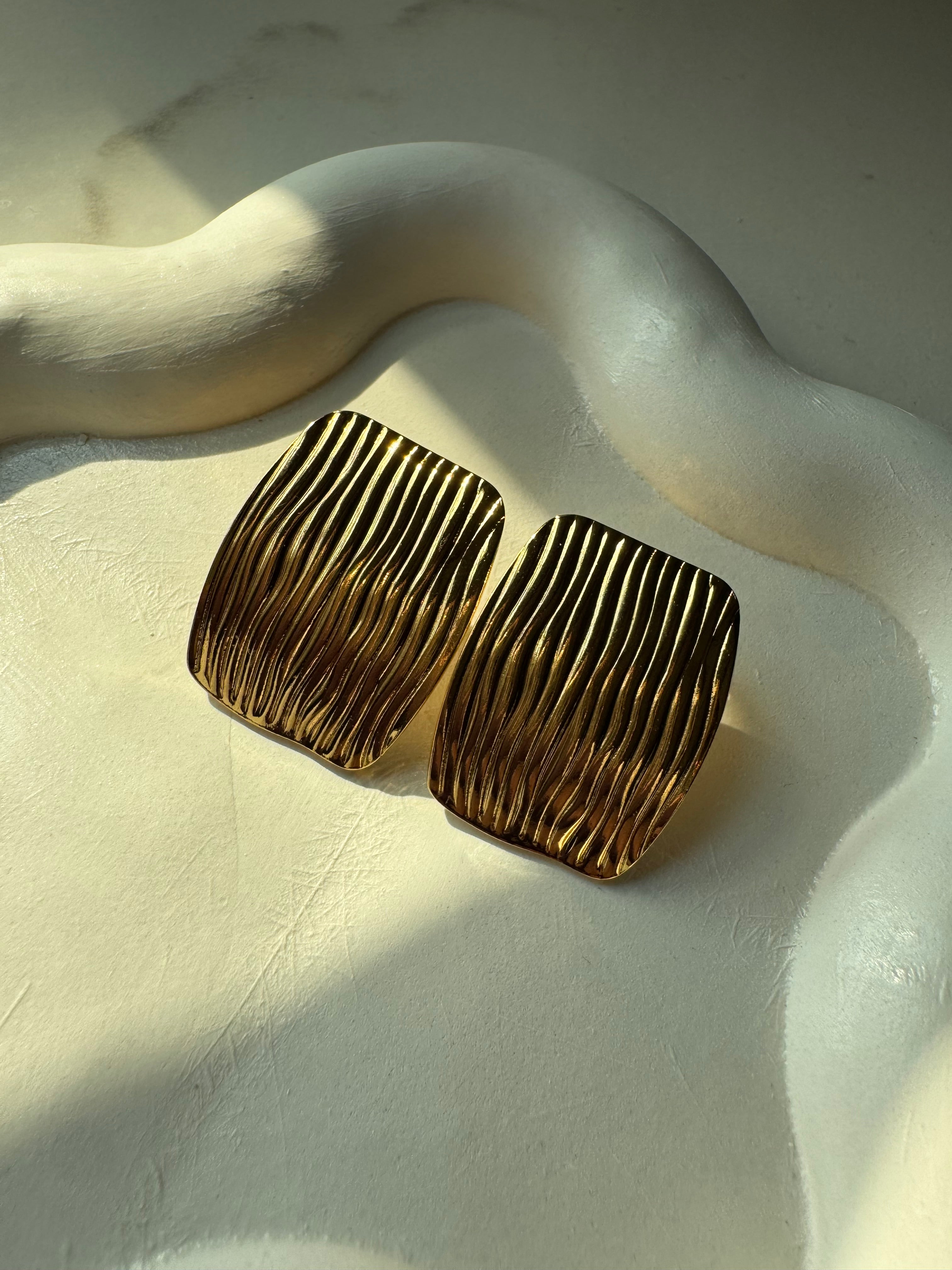Timeless Goldie Studs - 18K Gold Plated