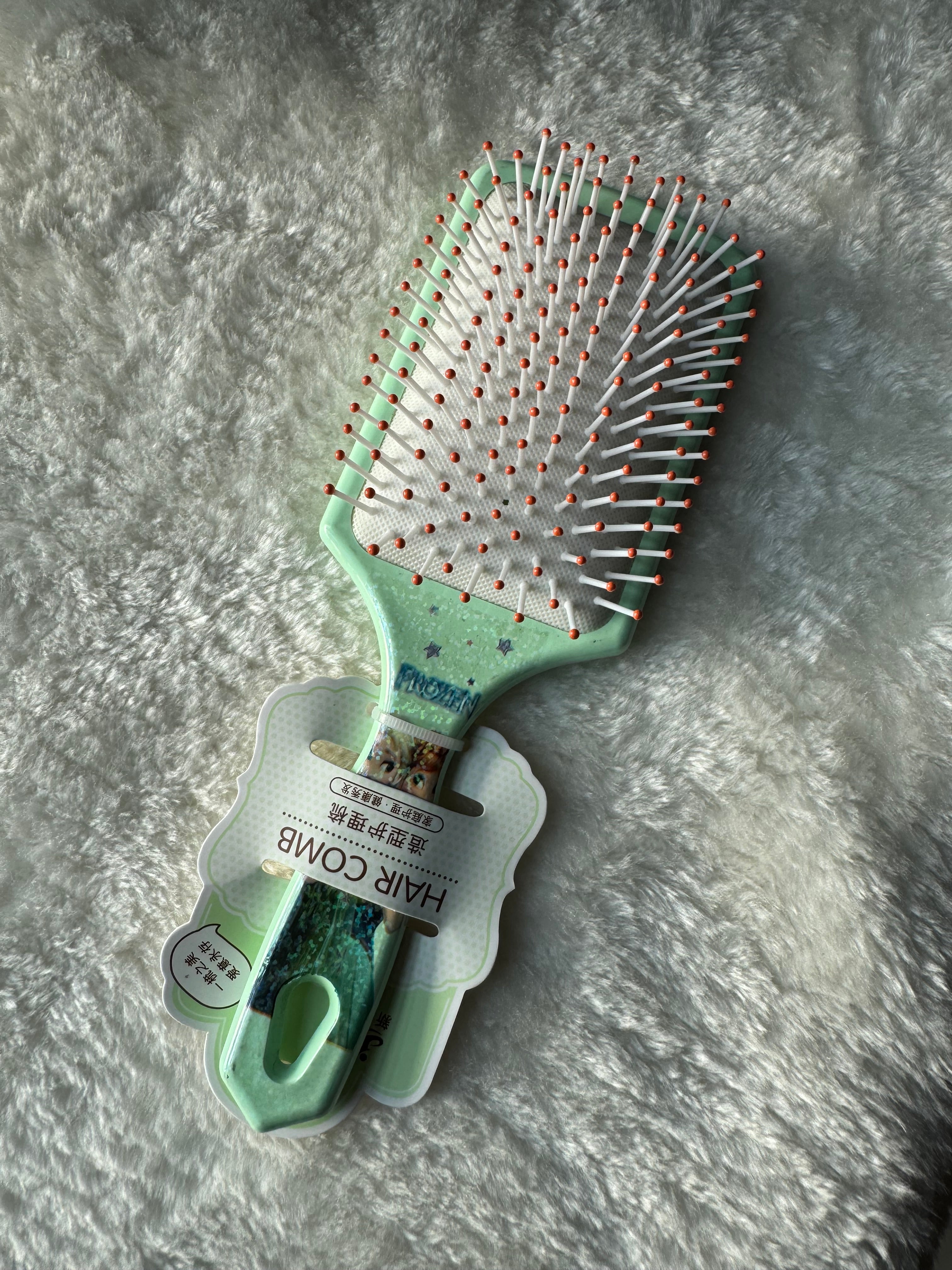 Frozen Girls Hairbrush (Green)