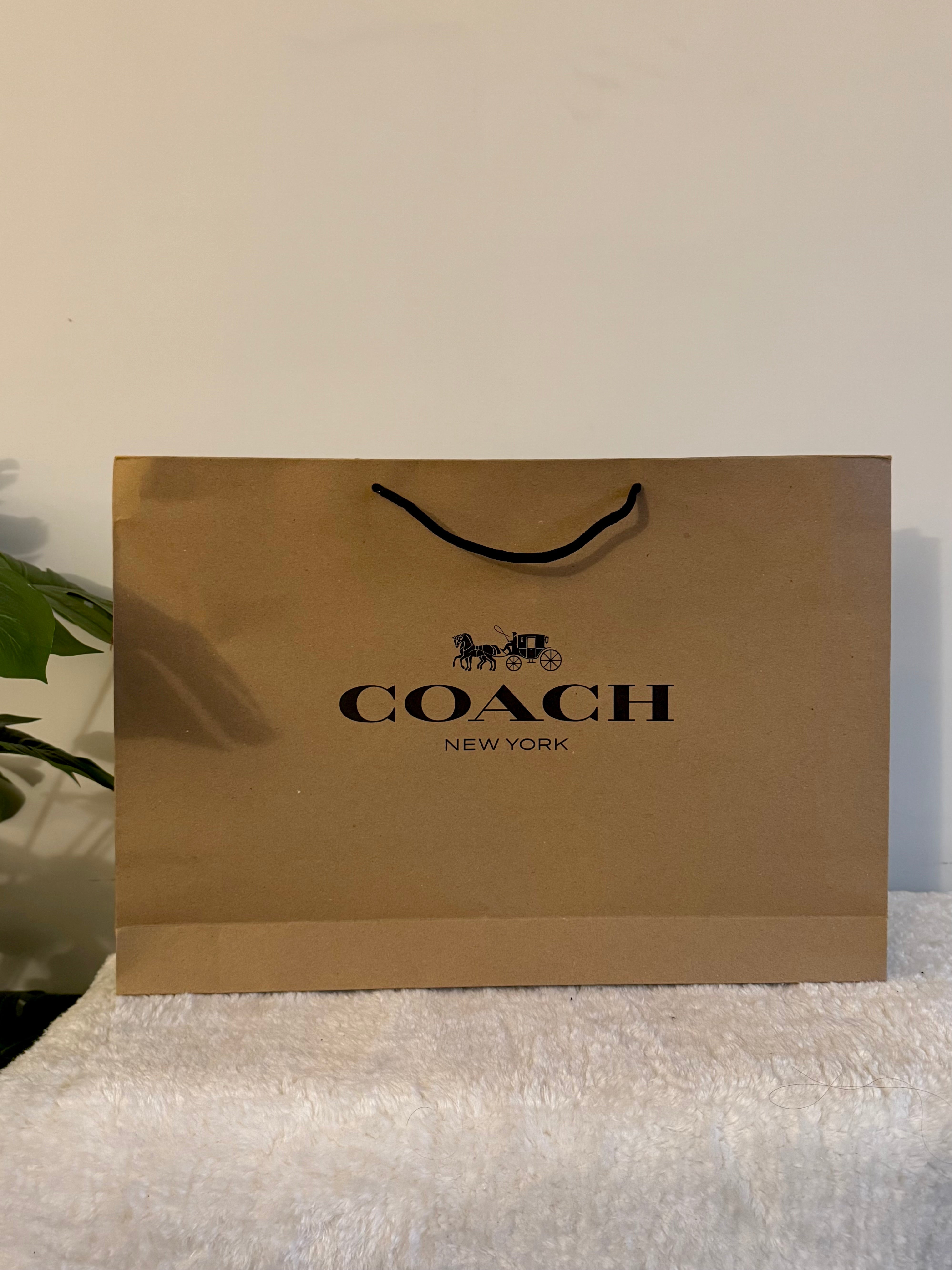 COACH Imported Gift Bag