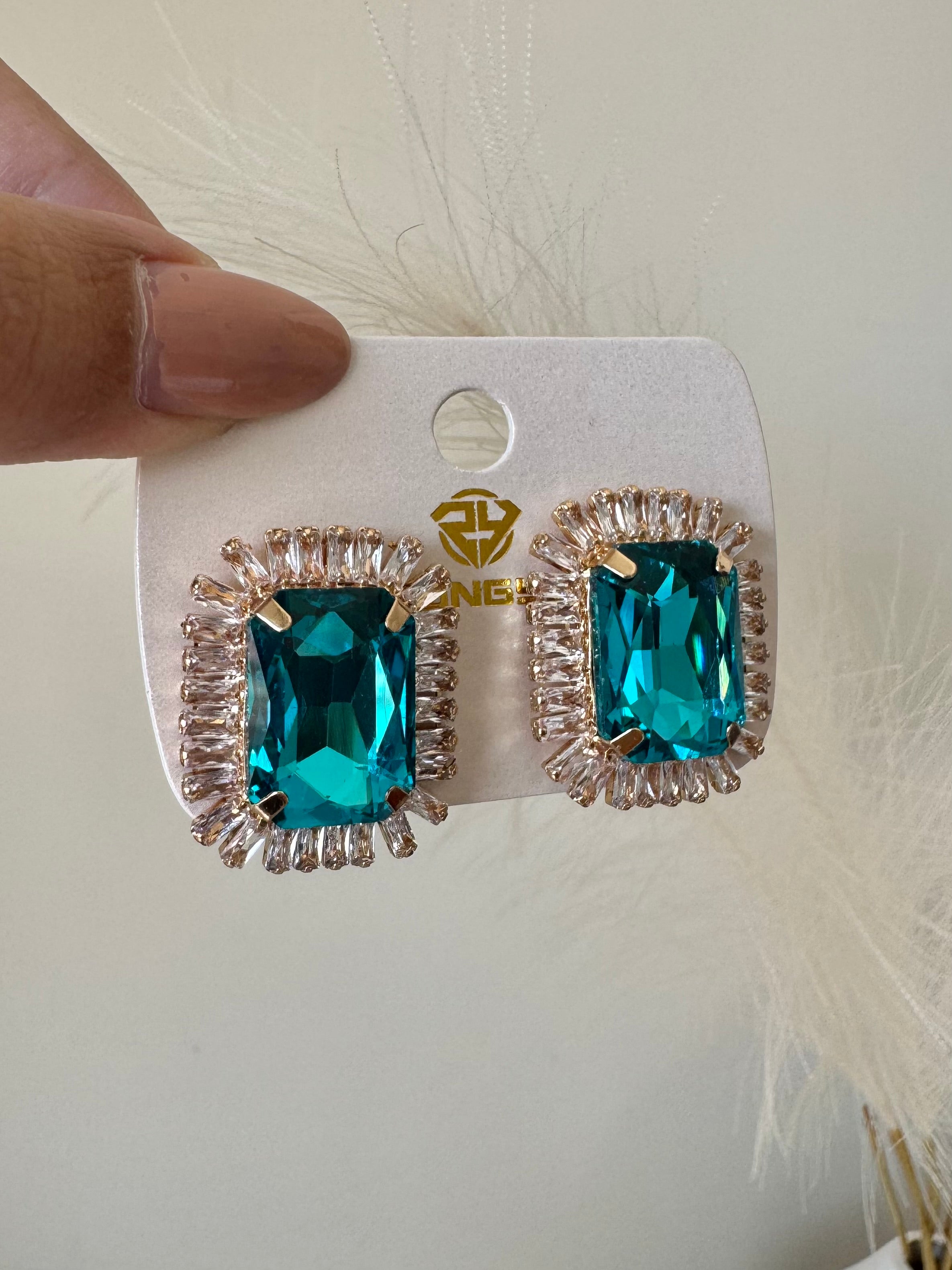 Crystal Sky Studs