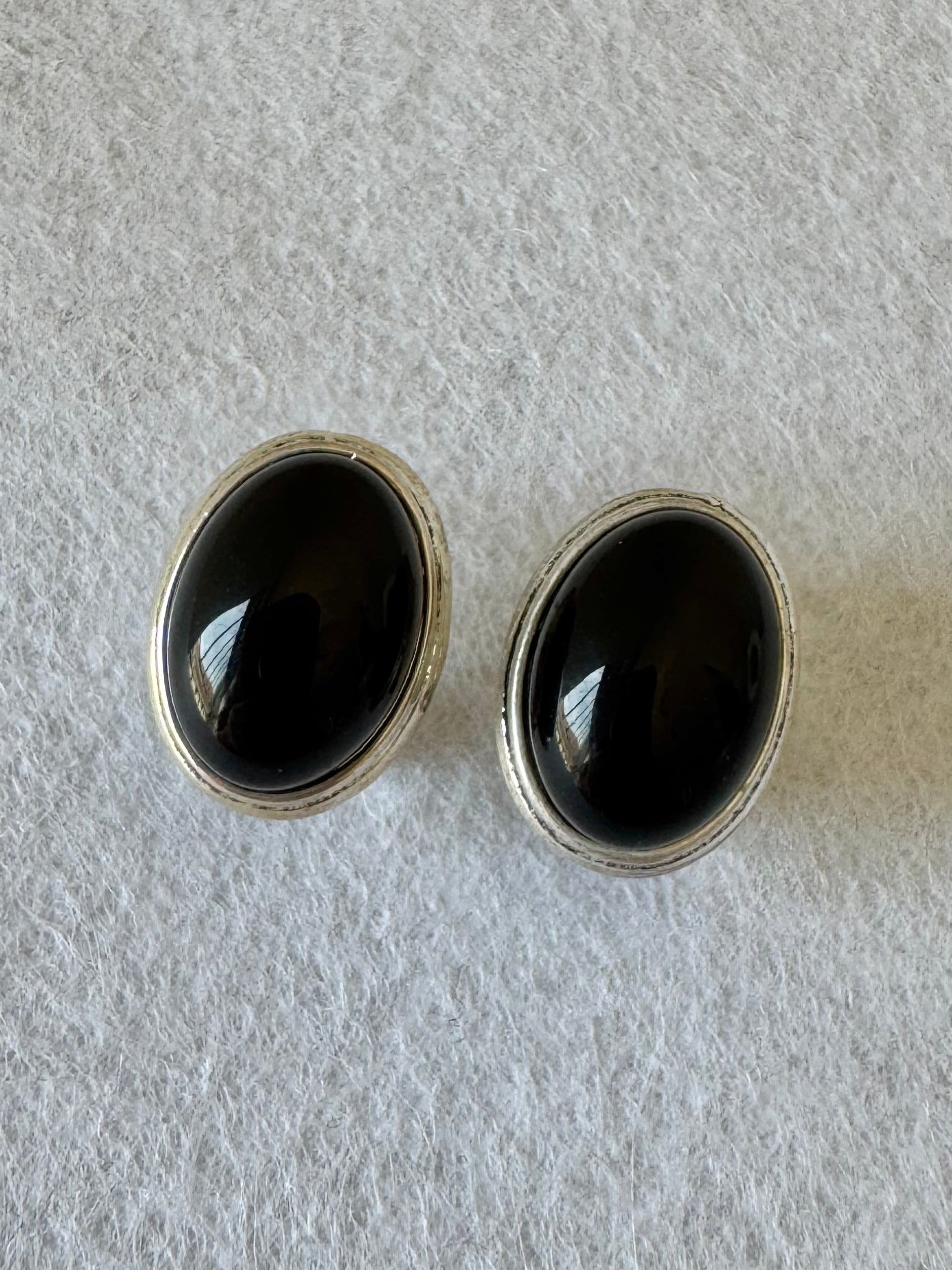 Black Aura Studs