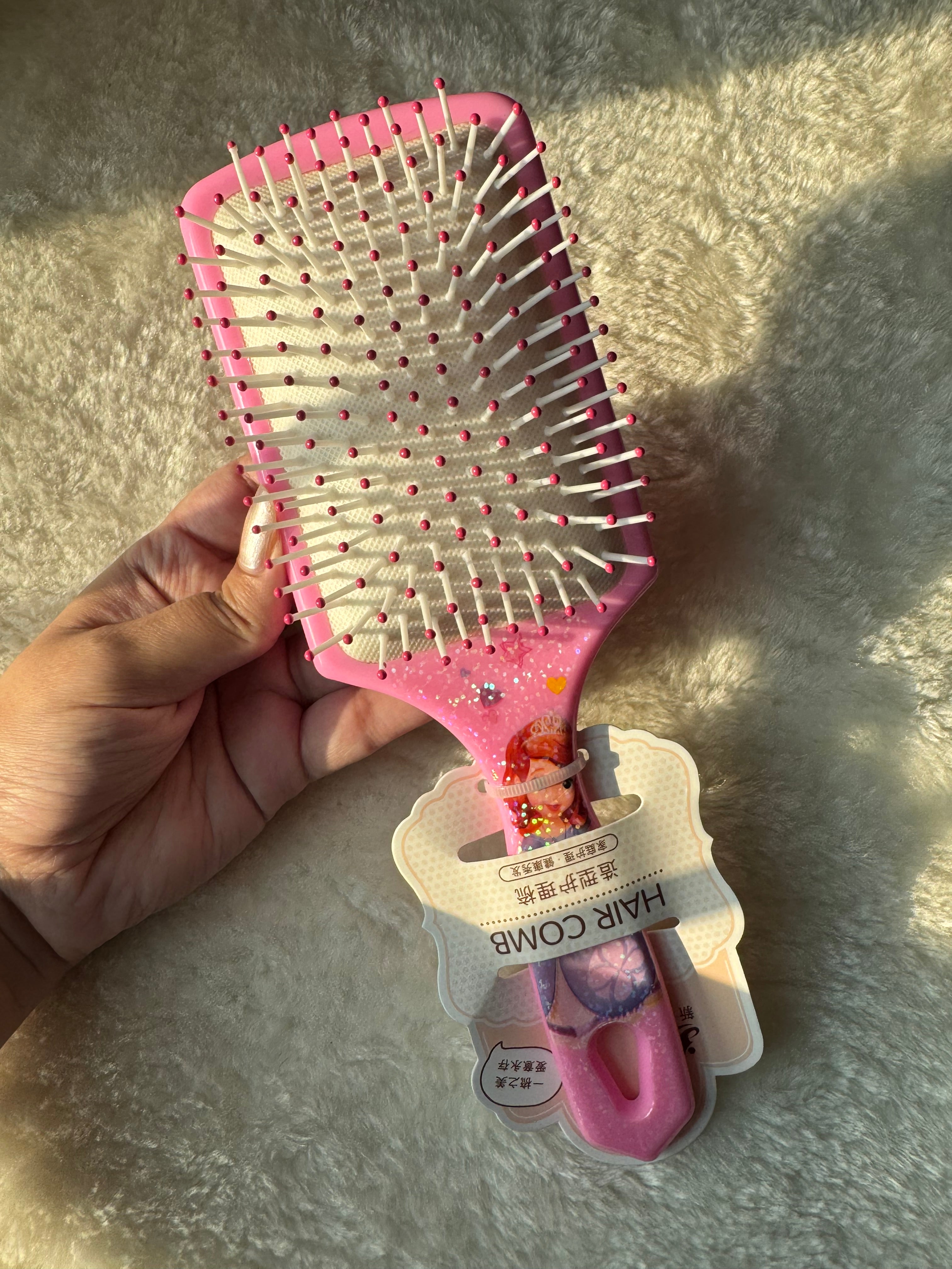 Kids Pink Princess Brush