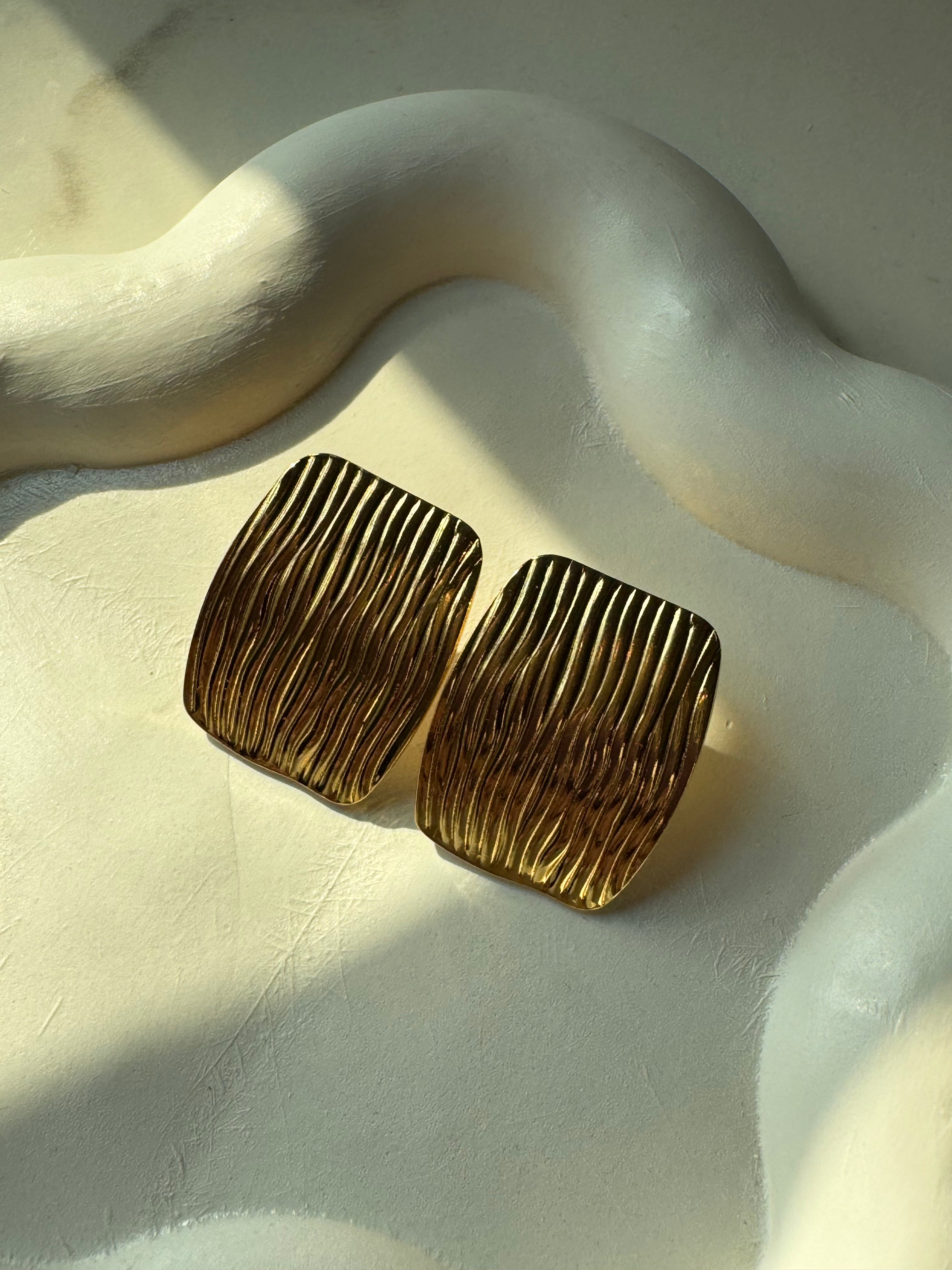 Timeless Goldie Studs - 18K Gold Plated