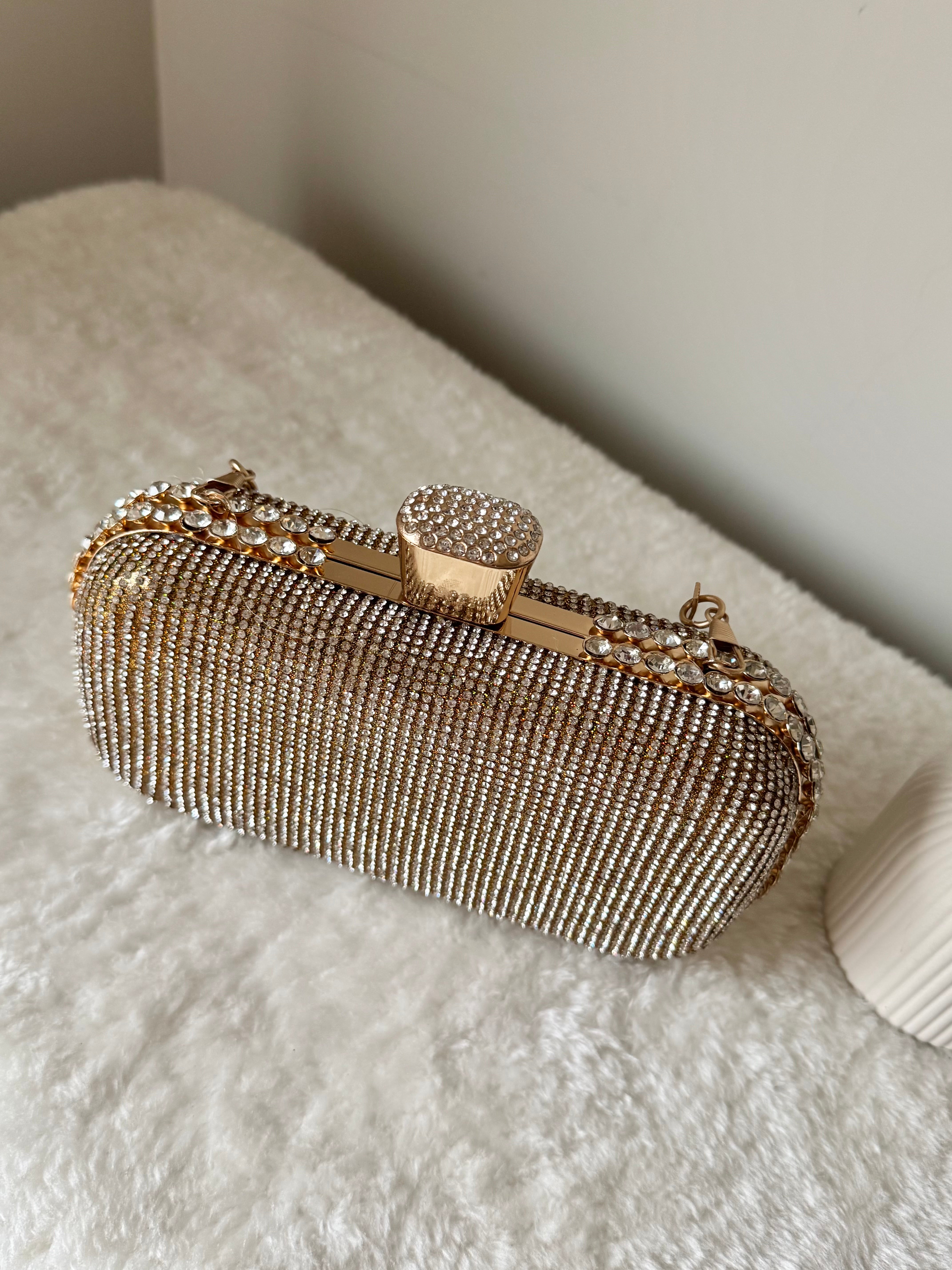 Diva Mode Clutch - Rose Gold