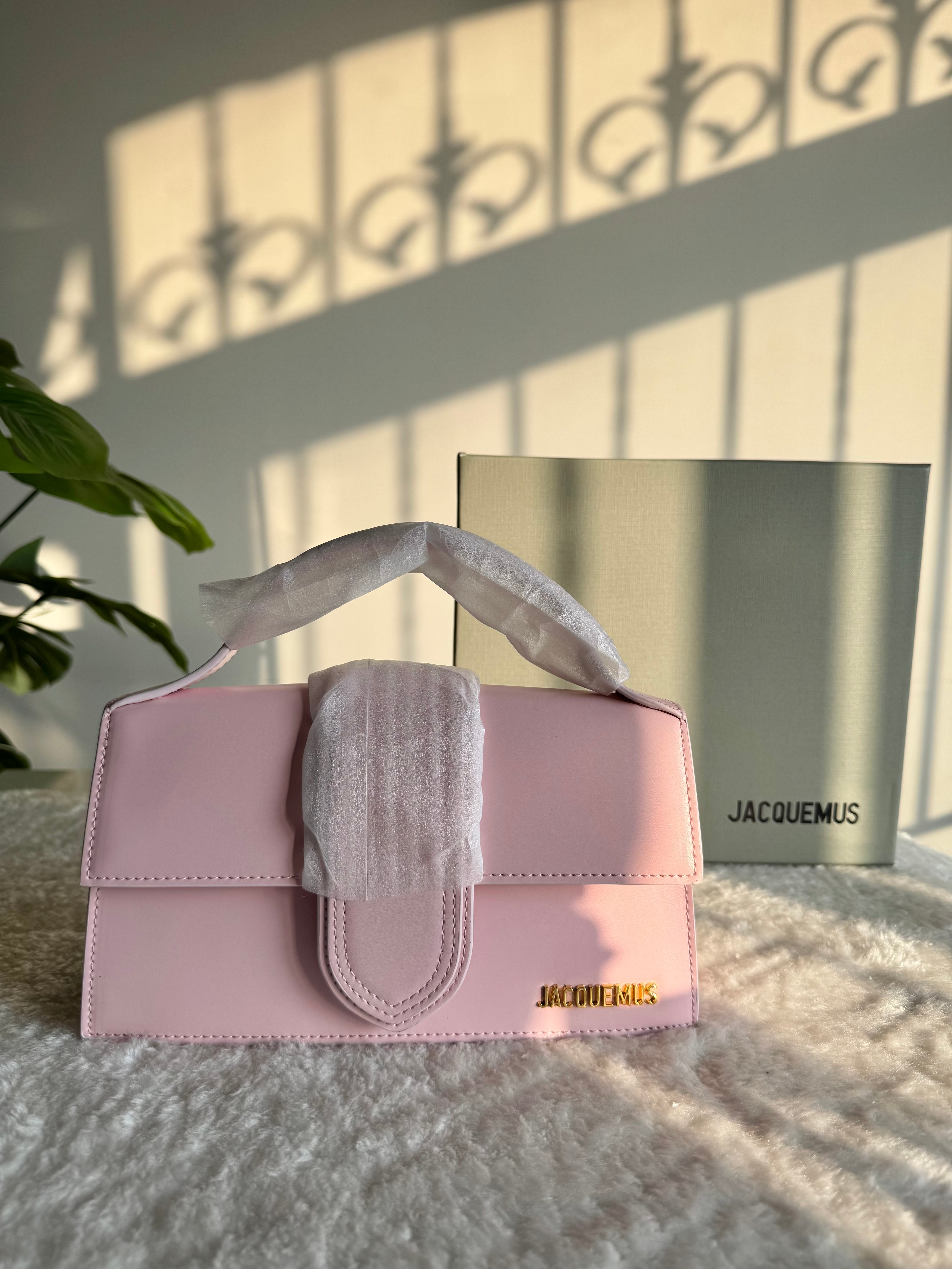 Jacquemus - The large Bambino (Baby Pink) BOX PACKING